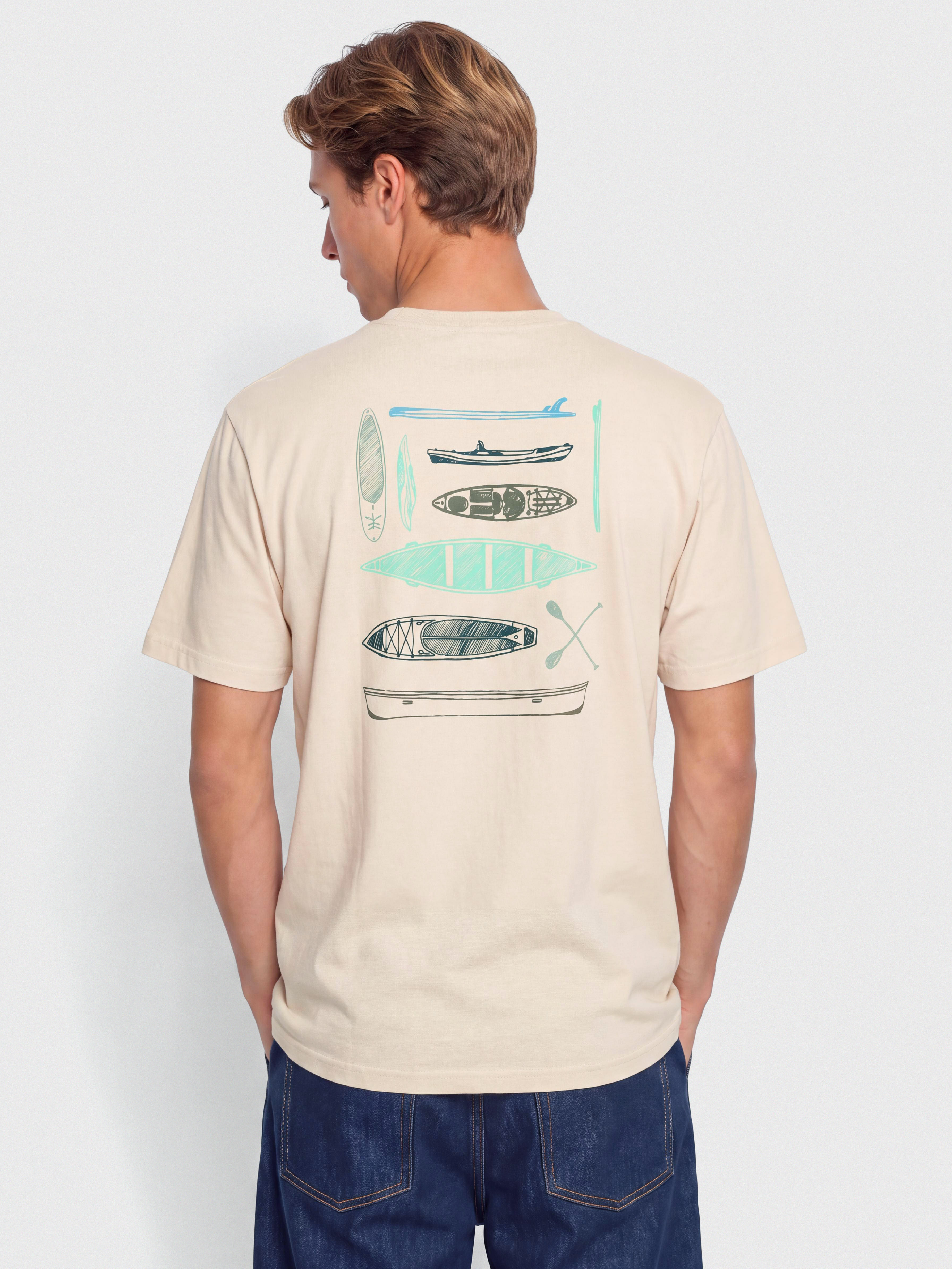 T-shirt Kavu Paddle Out (moonbeam)