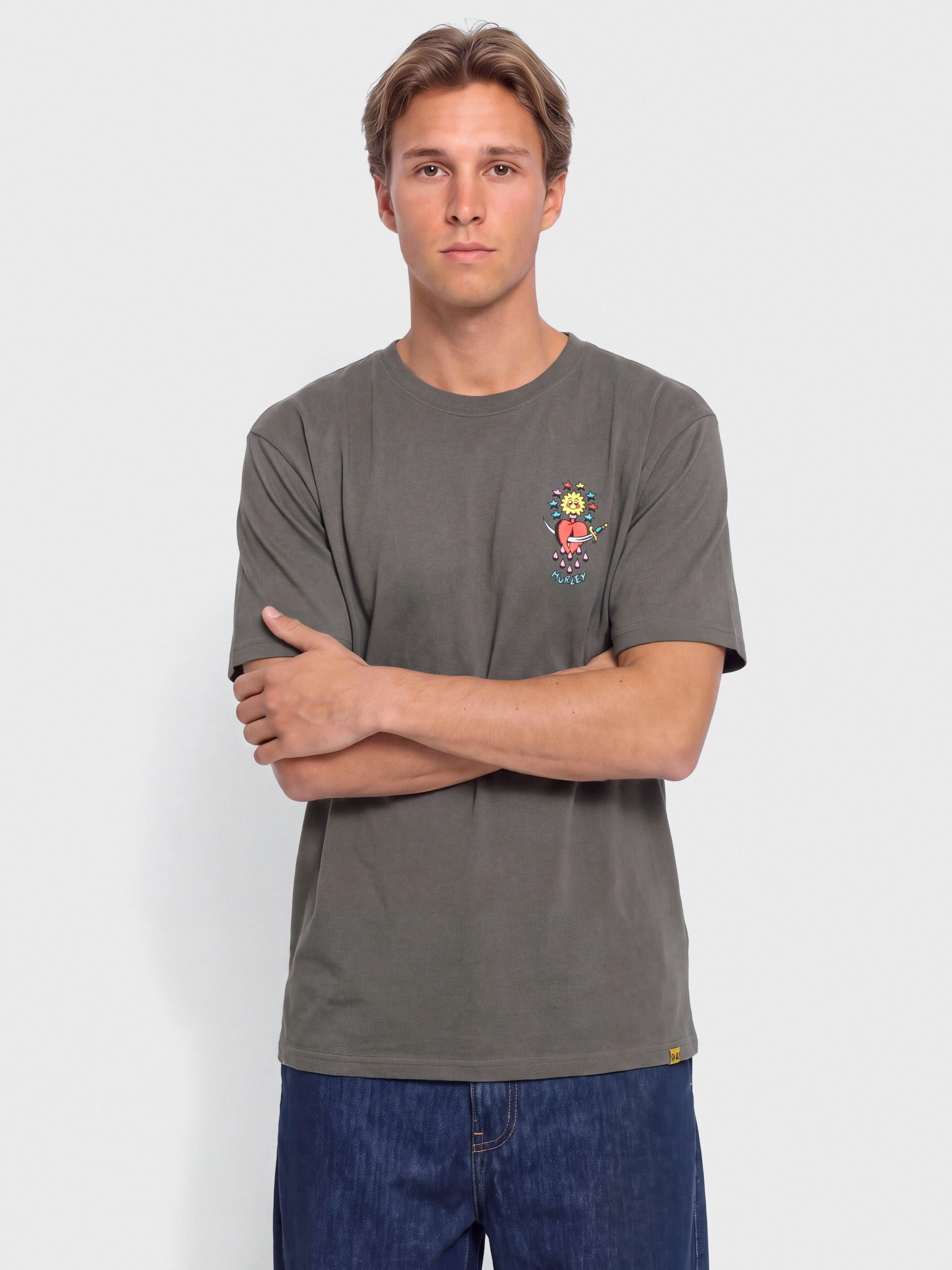 T-shirt Hurley Etam Cat (grey)