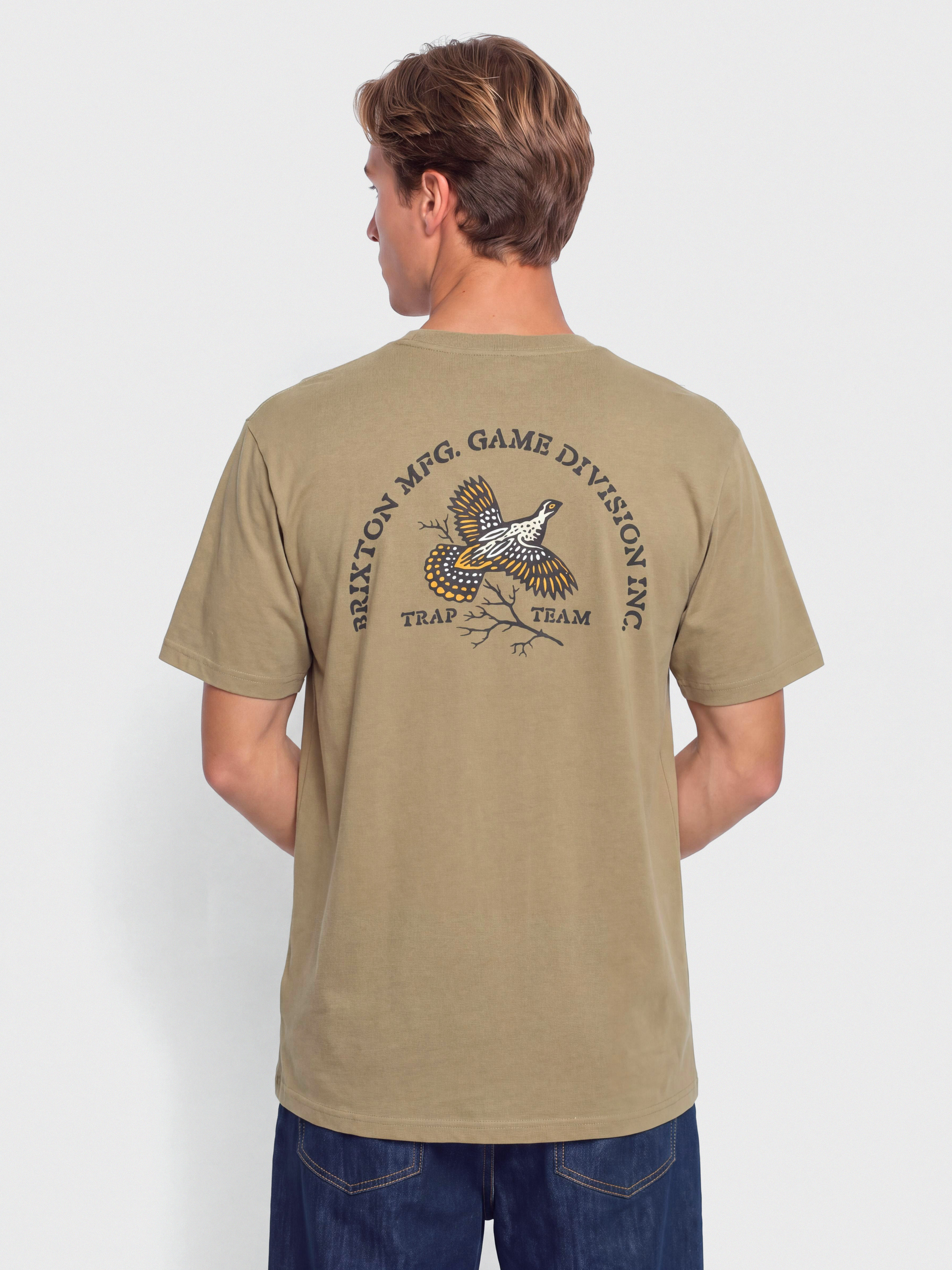 T-shirt Brixton Game S/S Tlrt (khaki)