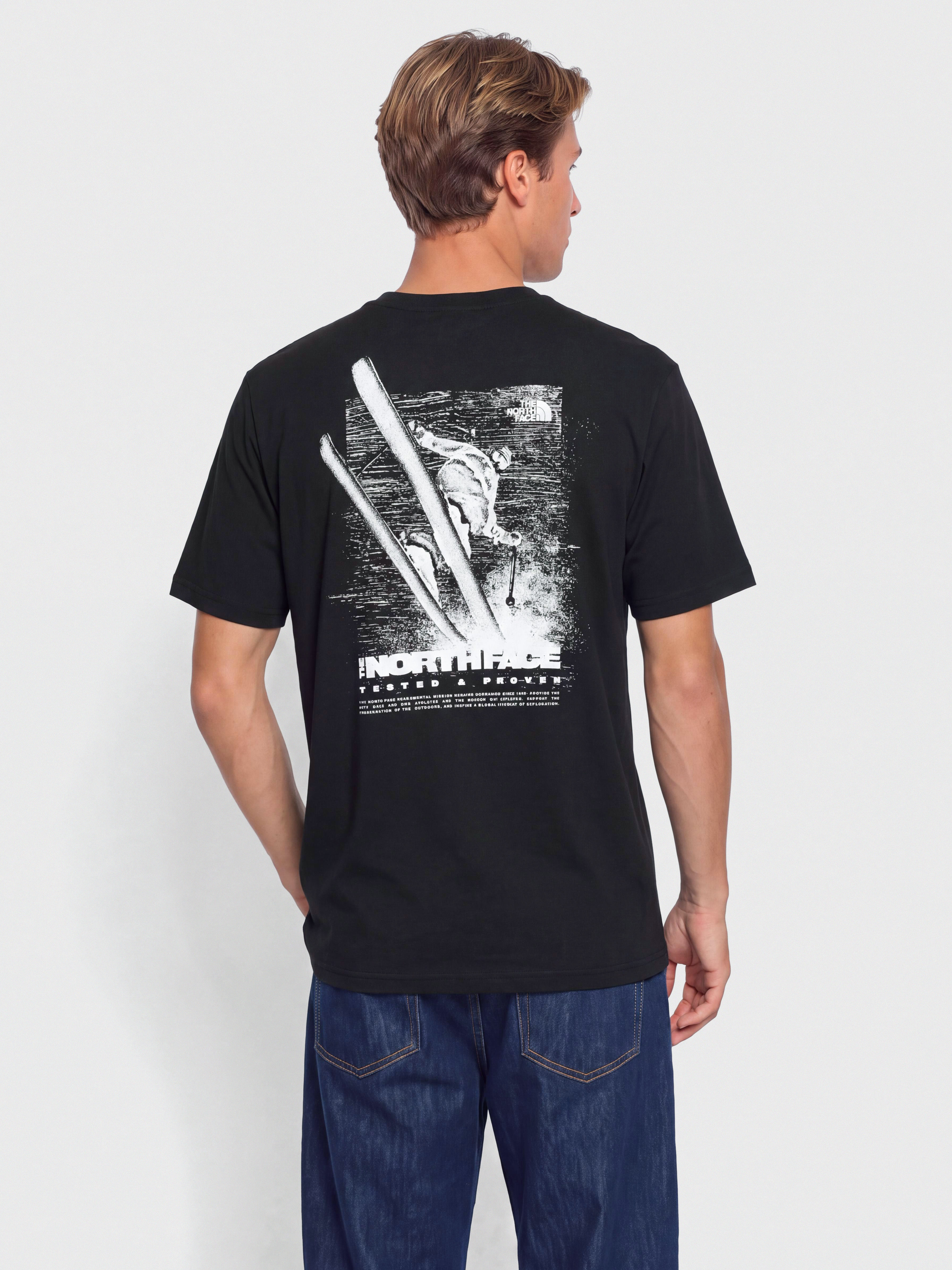 T-shirt The North Face Tested And Proven Relaxed (tnf black)