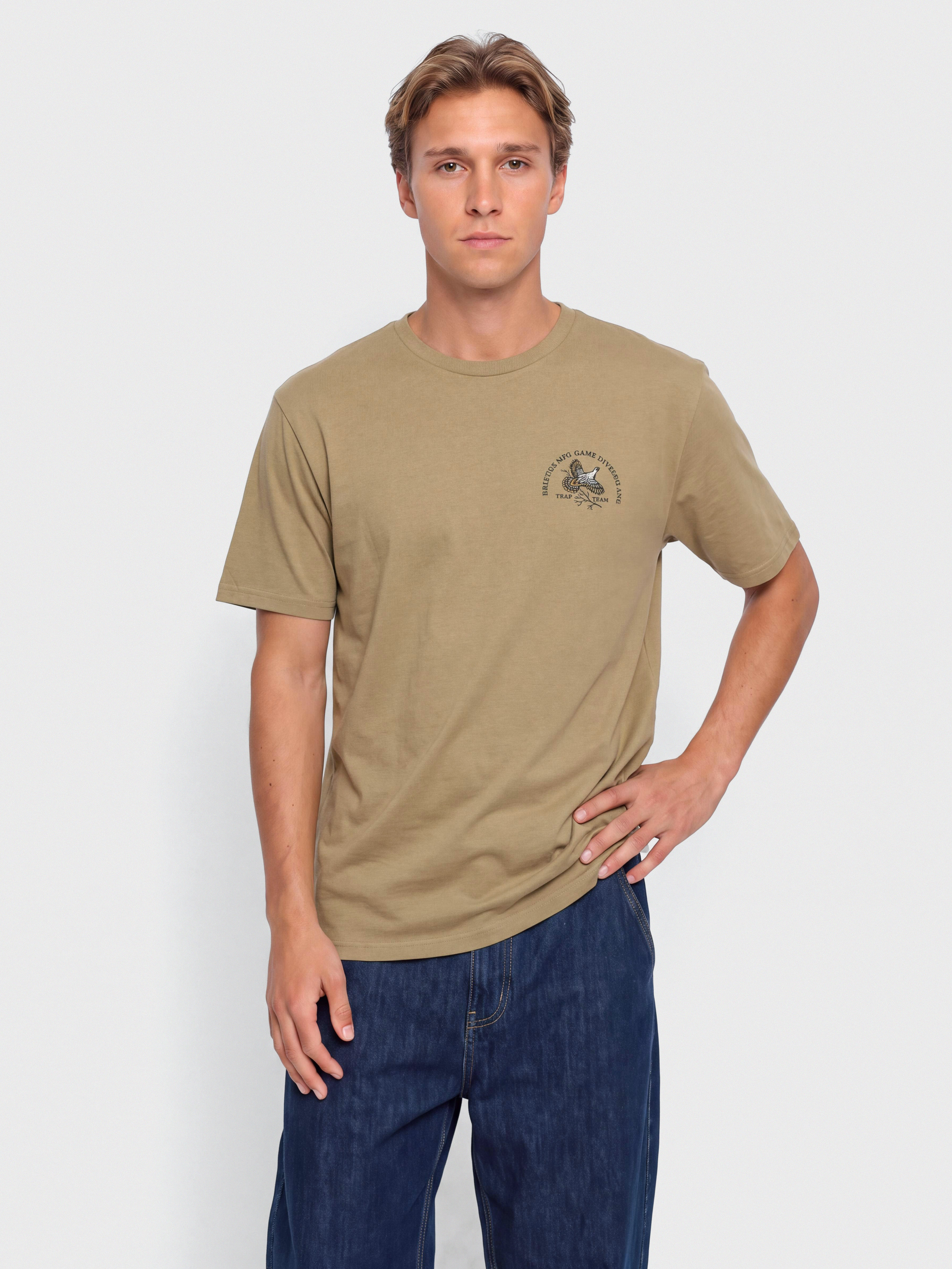 T-shirt Brixton Game S/S Tlrt (khaki)