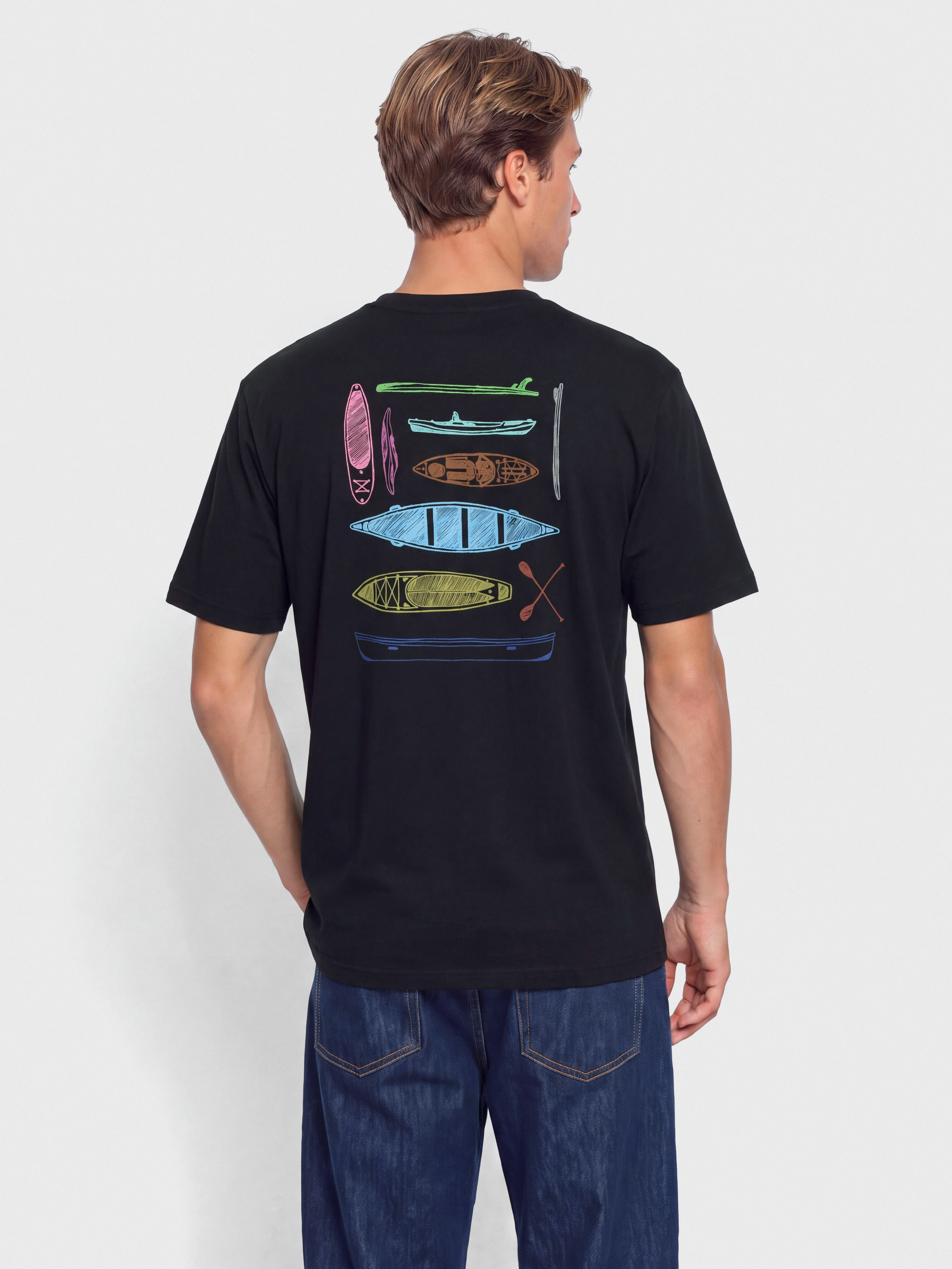 T-shirt Kavu Paddle Out (black)