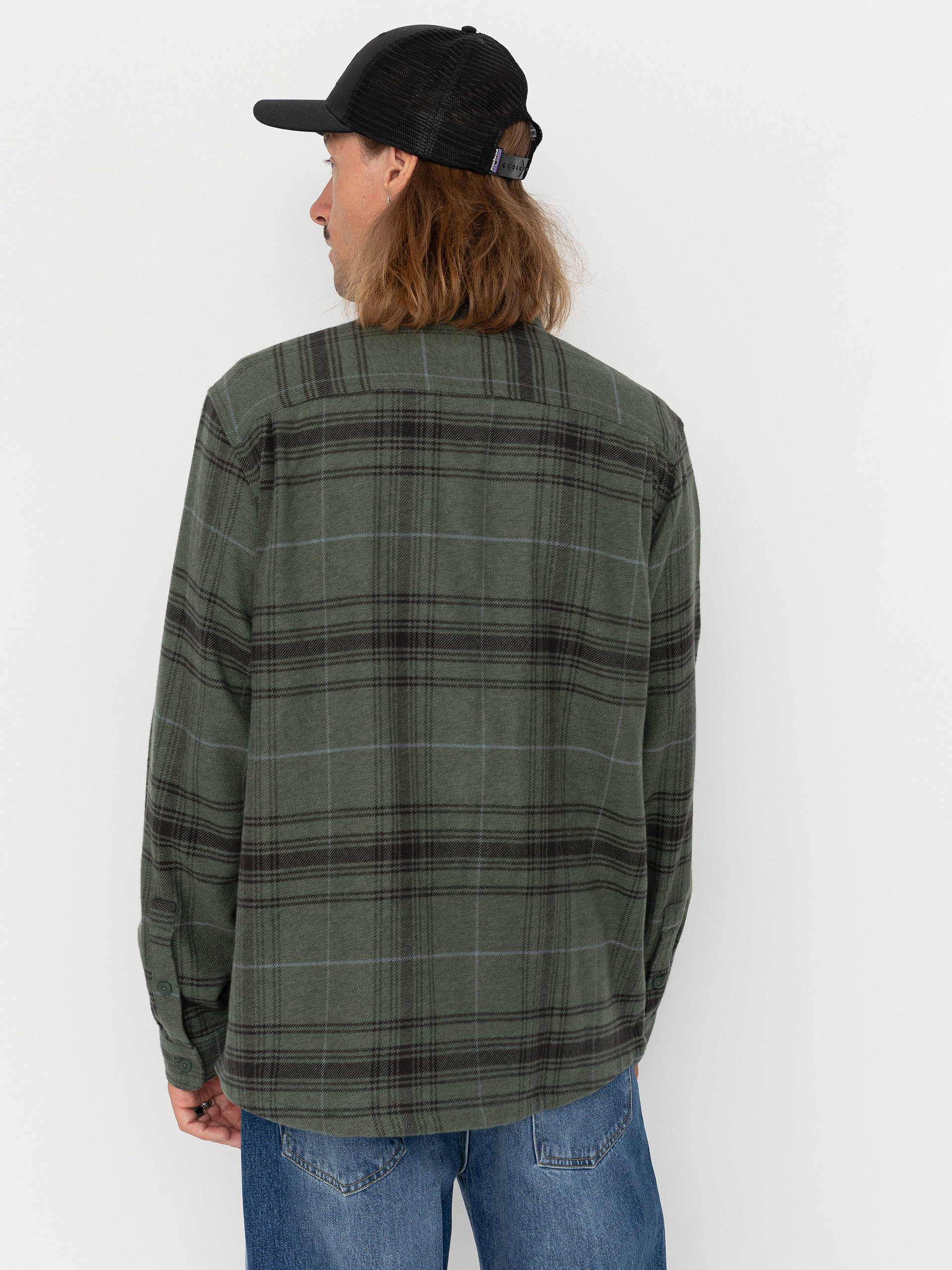 Koszula Patagonia Fjord Flannel (dissolve treeline green)