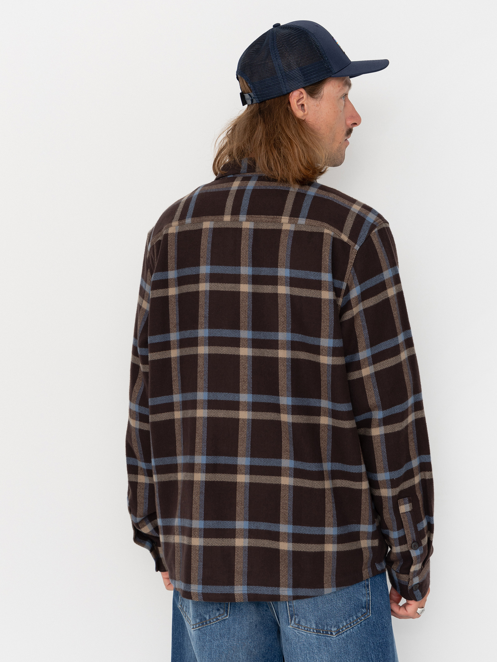 Koszula Patagonia Fjord Flannel (crossing den brown)