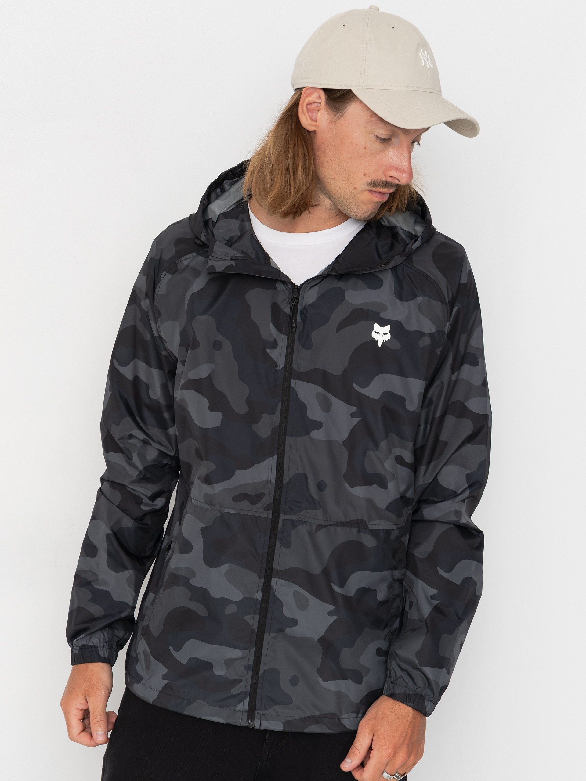 Kurtka Fox Fox Head Camo Windbreaker (black camo)