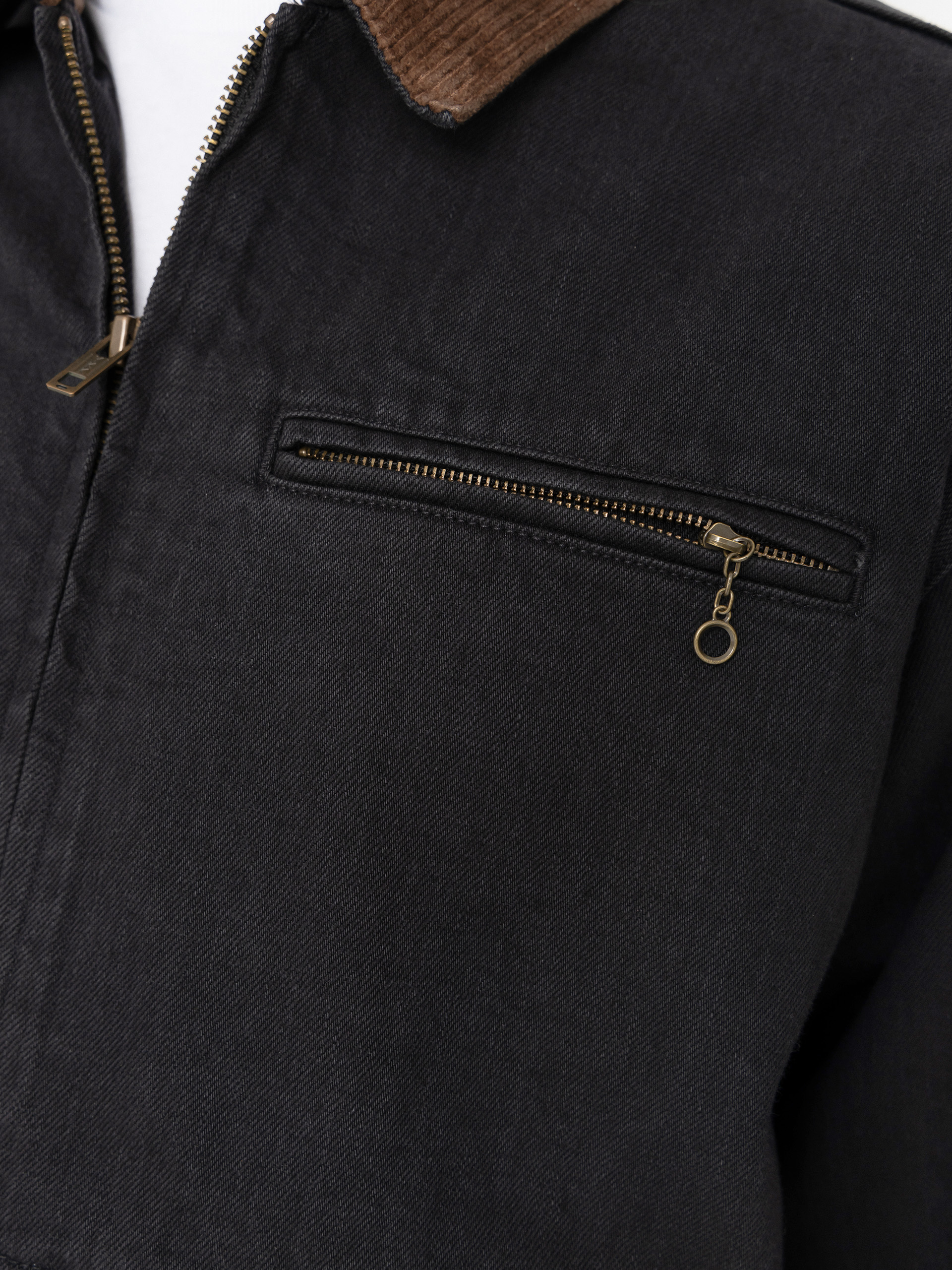 Kurtka Gramicci Japanese Denim Trucker (true black)