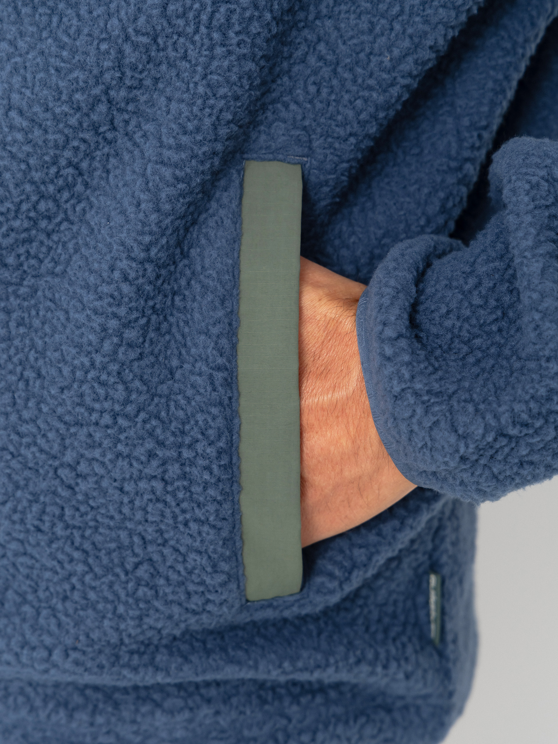 Męski Polar Quiksilver Clean Coast Fz (dark denim)
