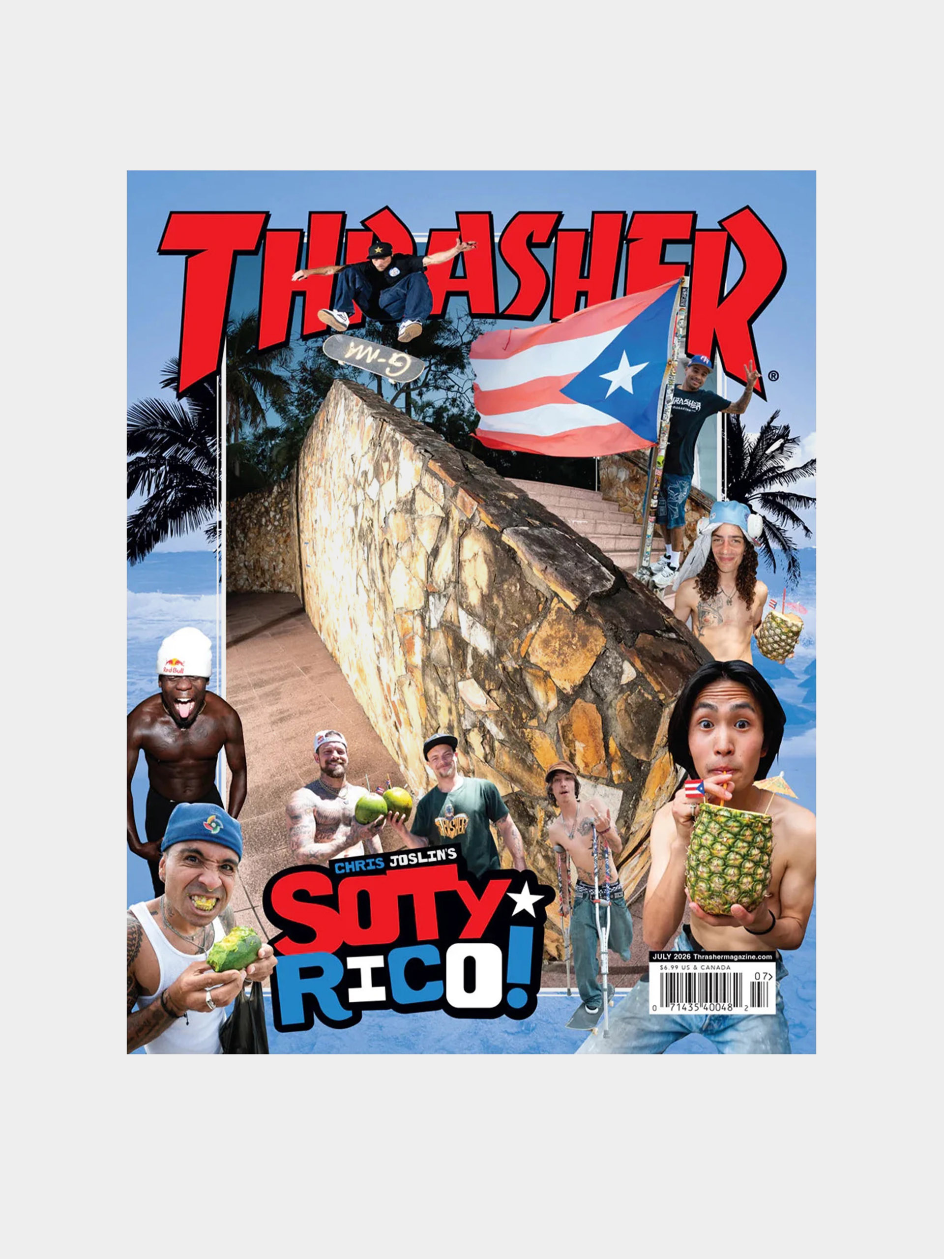 Czasopismo Thrasher Magazine Issue 552 (lipiec)