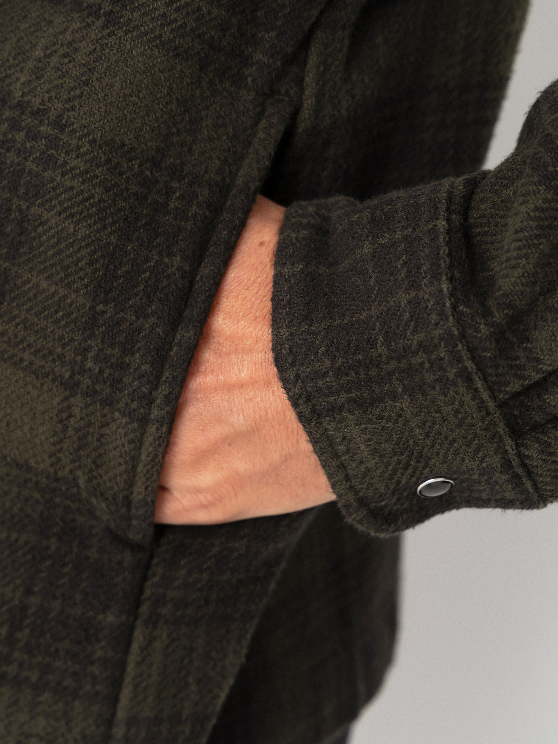 Kurtka OBEY Willie Zip Shirt (rosin multi)
