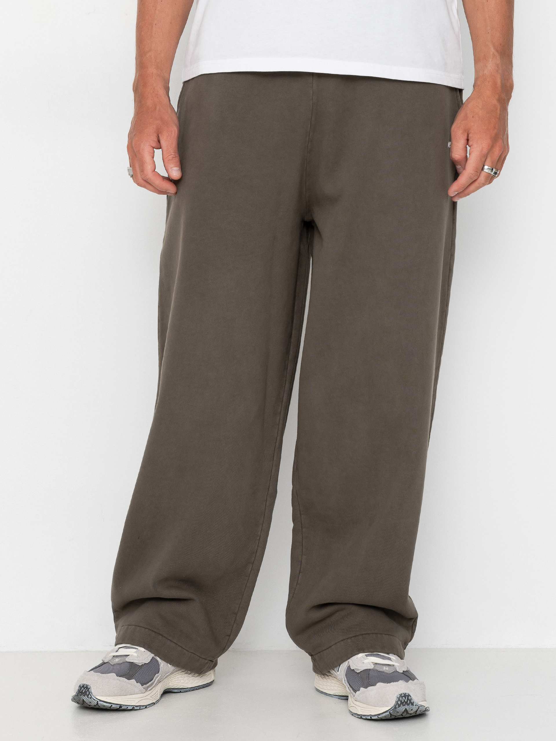 Spodnie OBEY Lowercase Pigment Straight (pigment black olive)