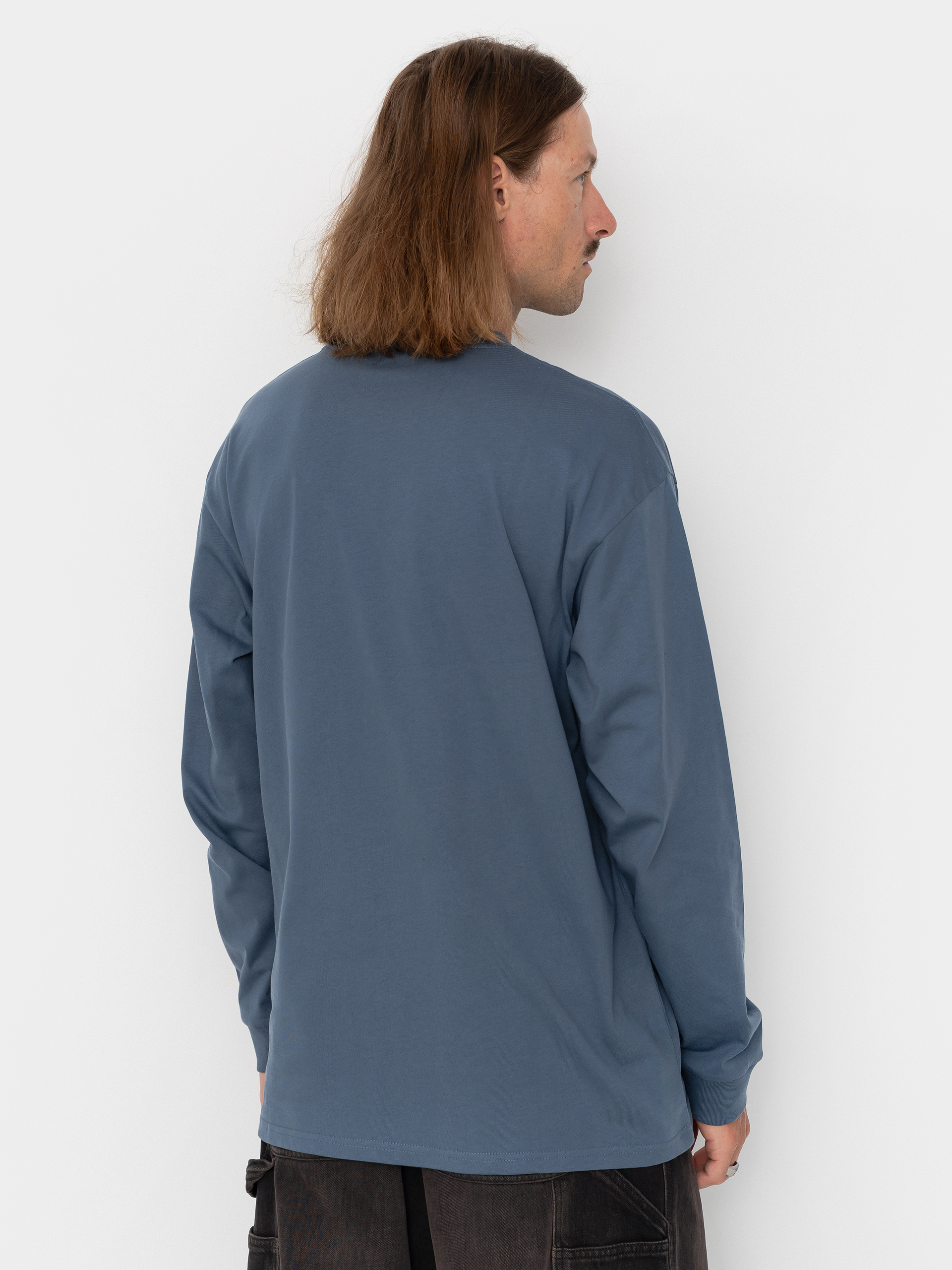 Longsleeve Carhartt WIP Chase (icesheet/gold)