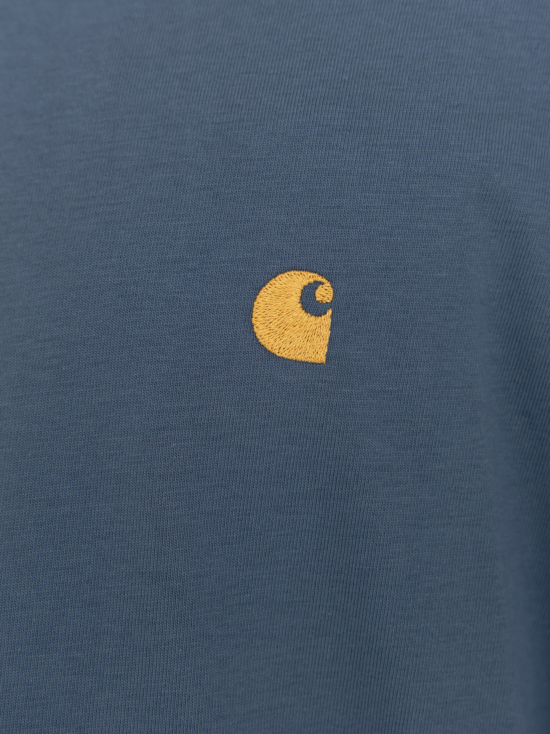 Longsleeve Carhartt WIP Chase (icesheet/gold)