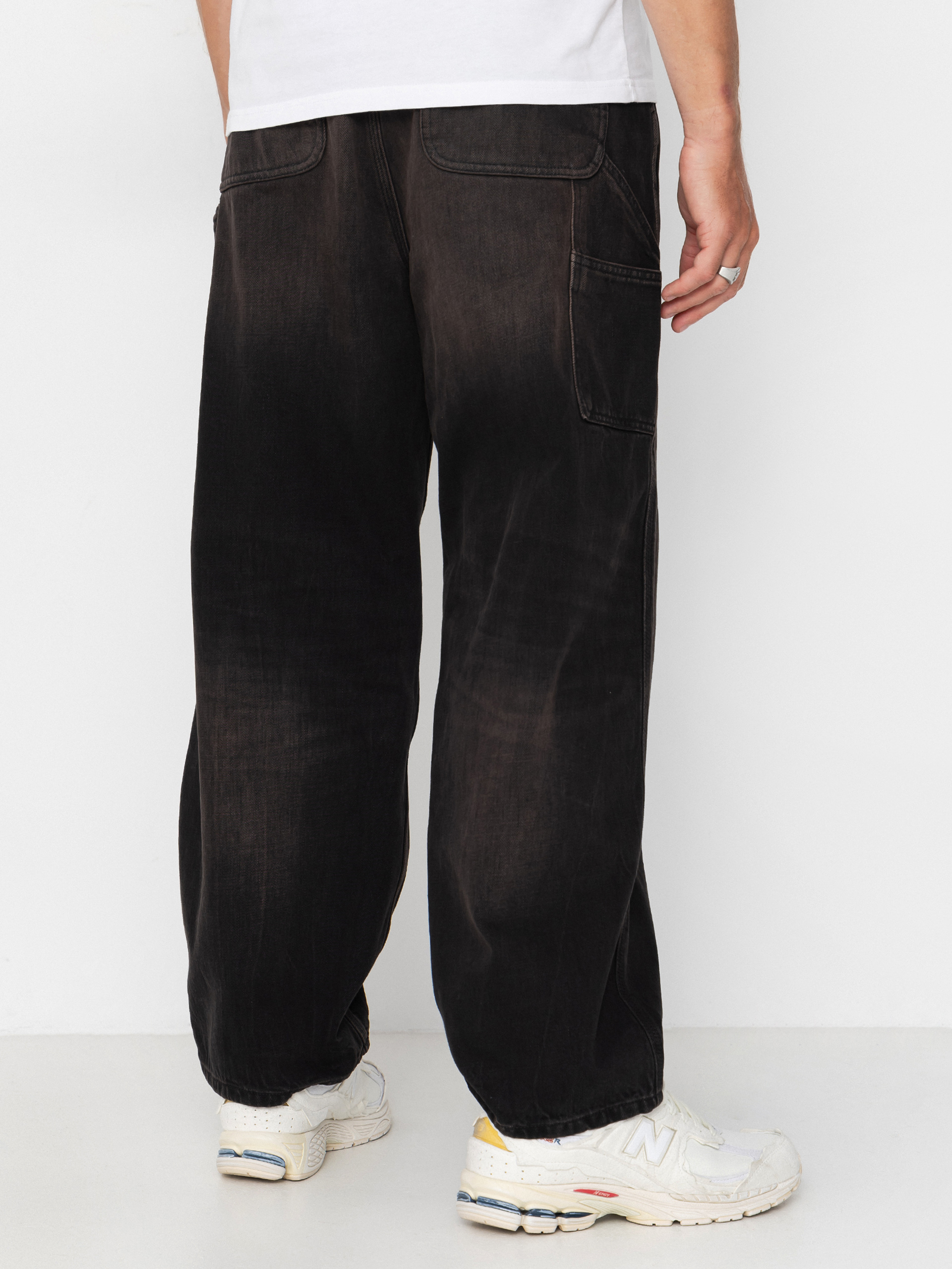 Spodnie Carhartt WIP OG Single Knee (black/tobacco used wash)