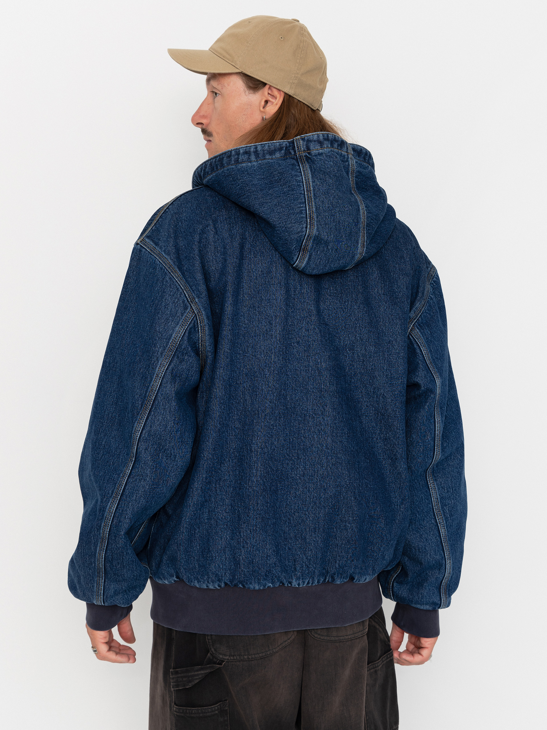 Kurtka Carhartt WIP OG Active (blue/stone washed)