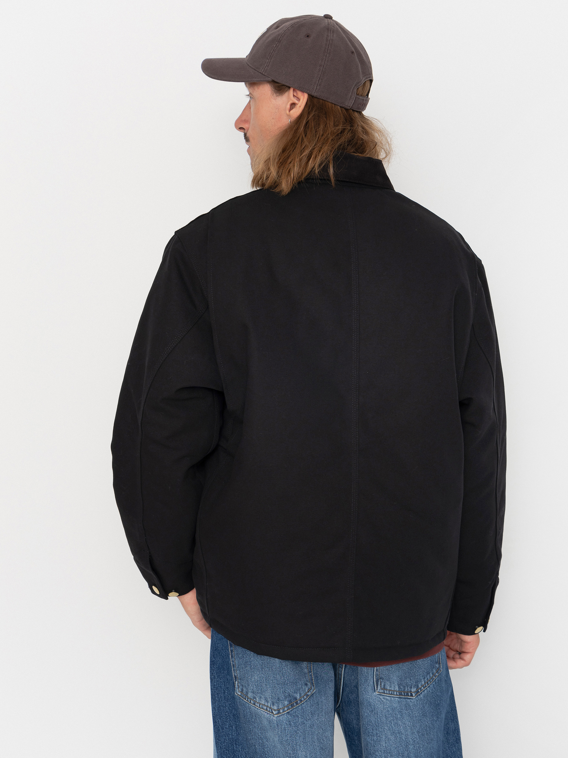 Kurtka Carhartt WIP OG Chore Coat (black/black/rigid)