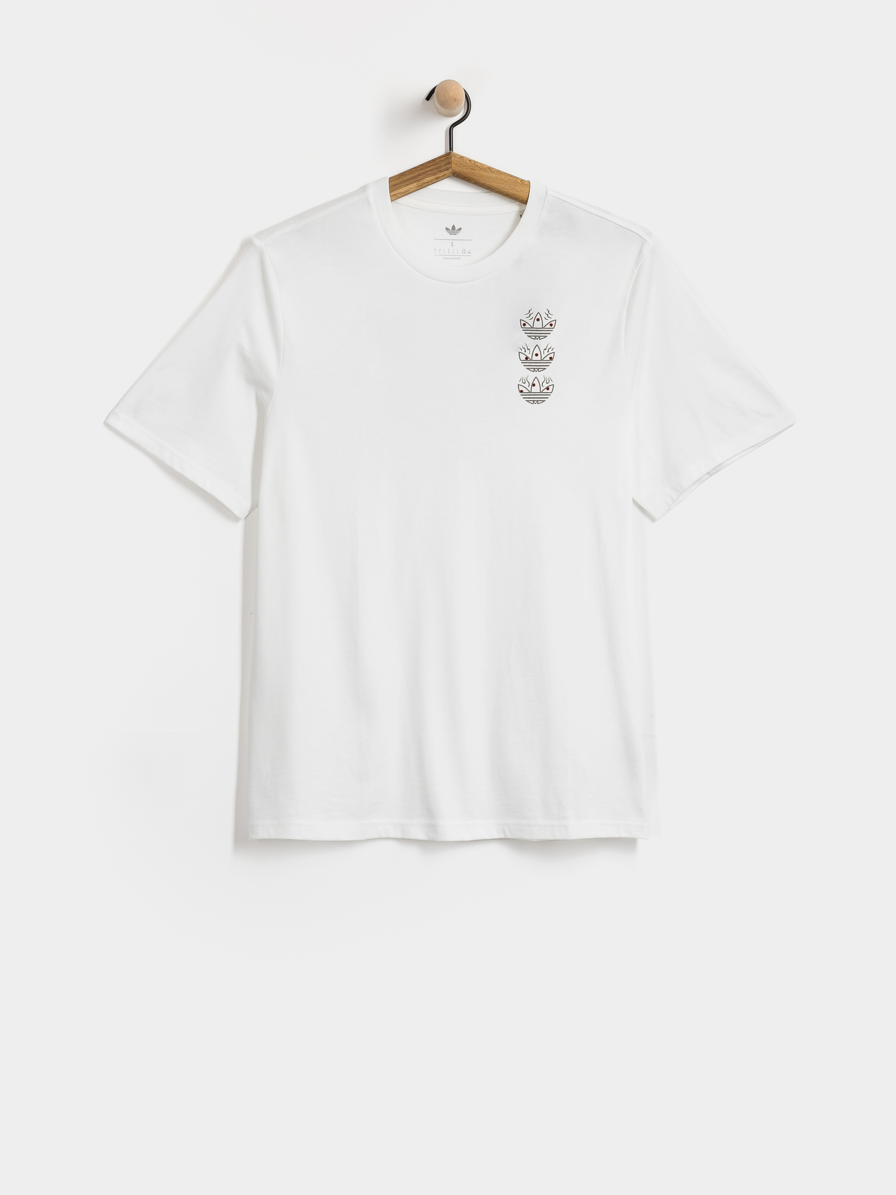 T-shirt adidas Tos Curb (white/multco)