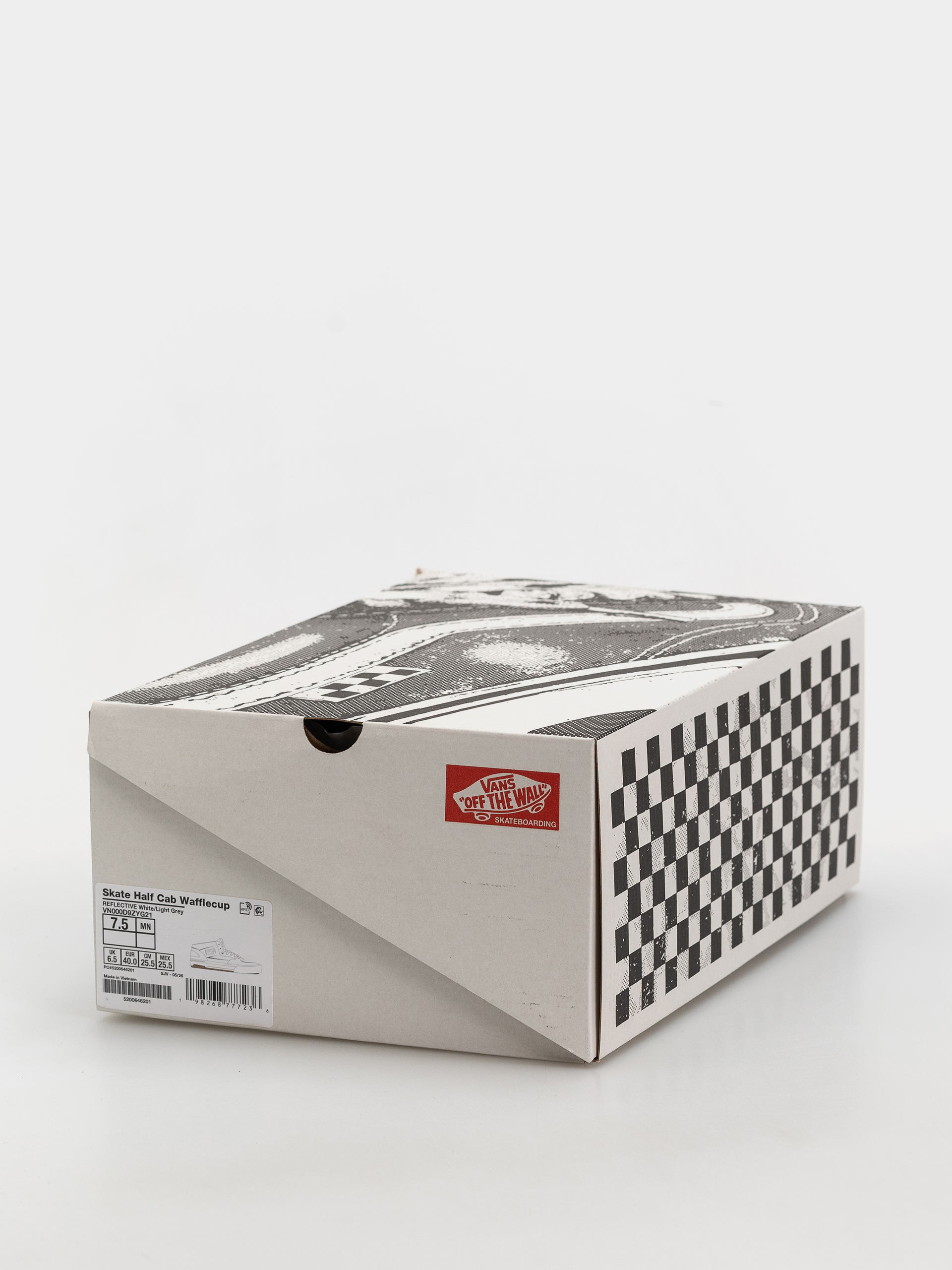 Buty Vans Skate Half Cab Wafflecup (white/light grey)