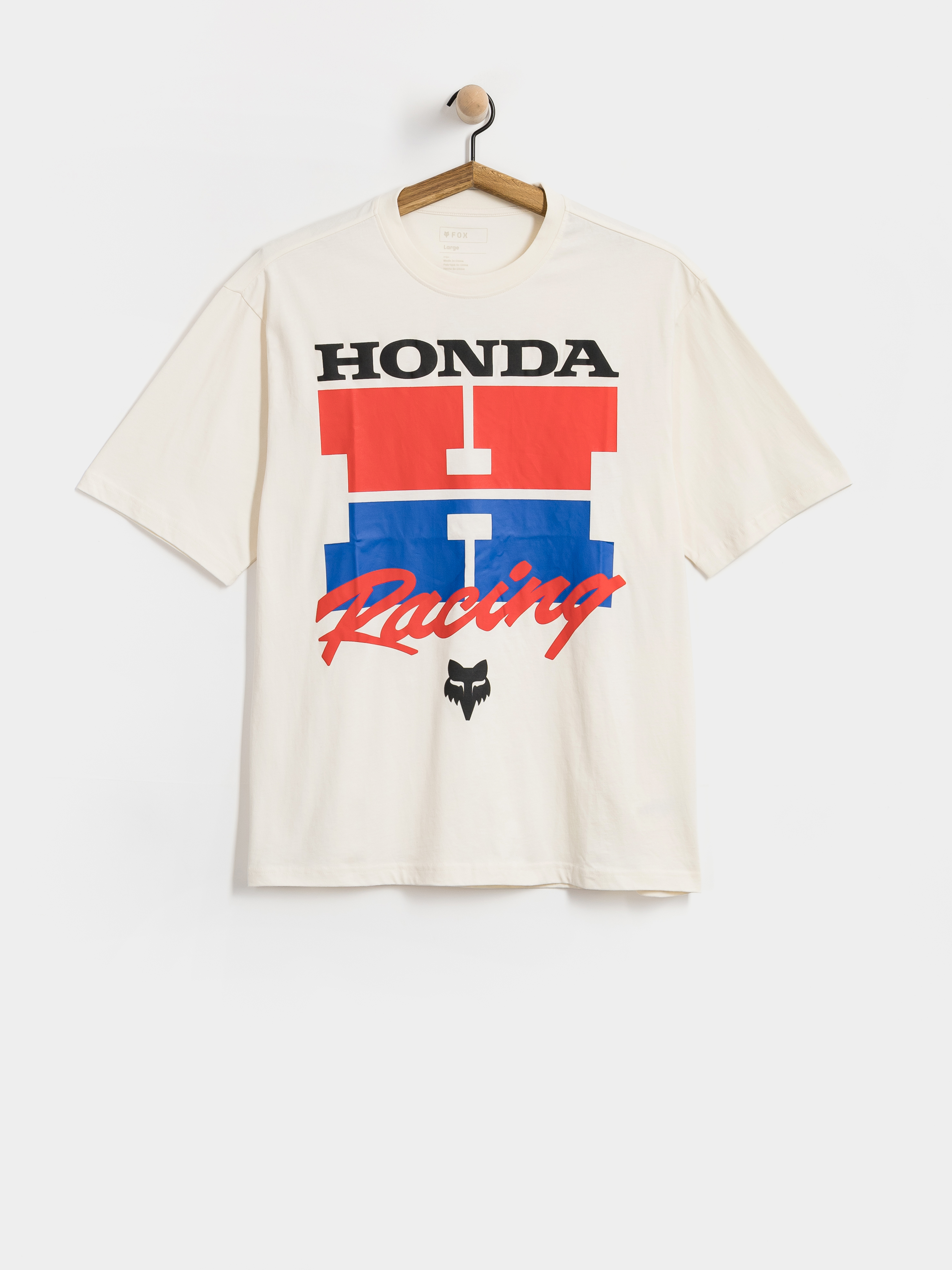 T-shirt Fox Honda Midweight (off white)