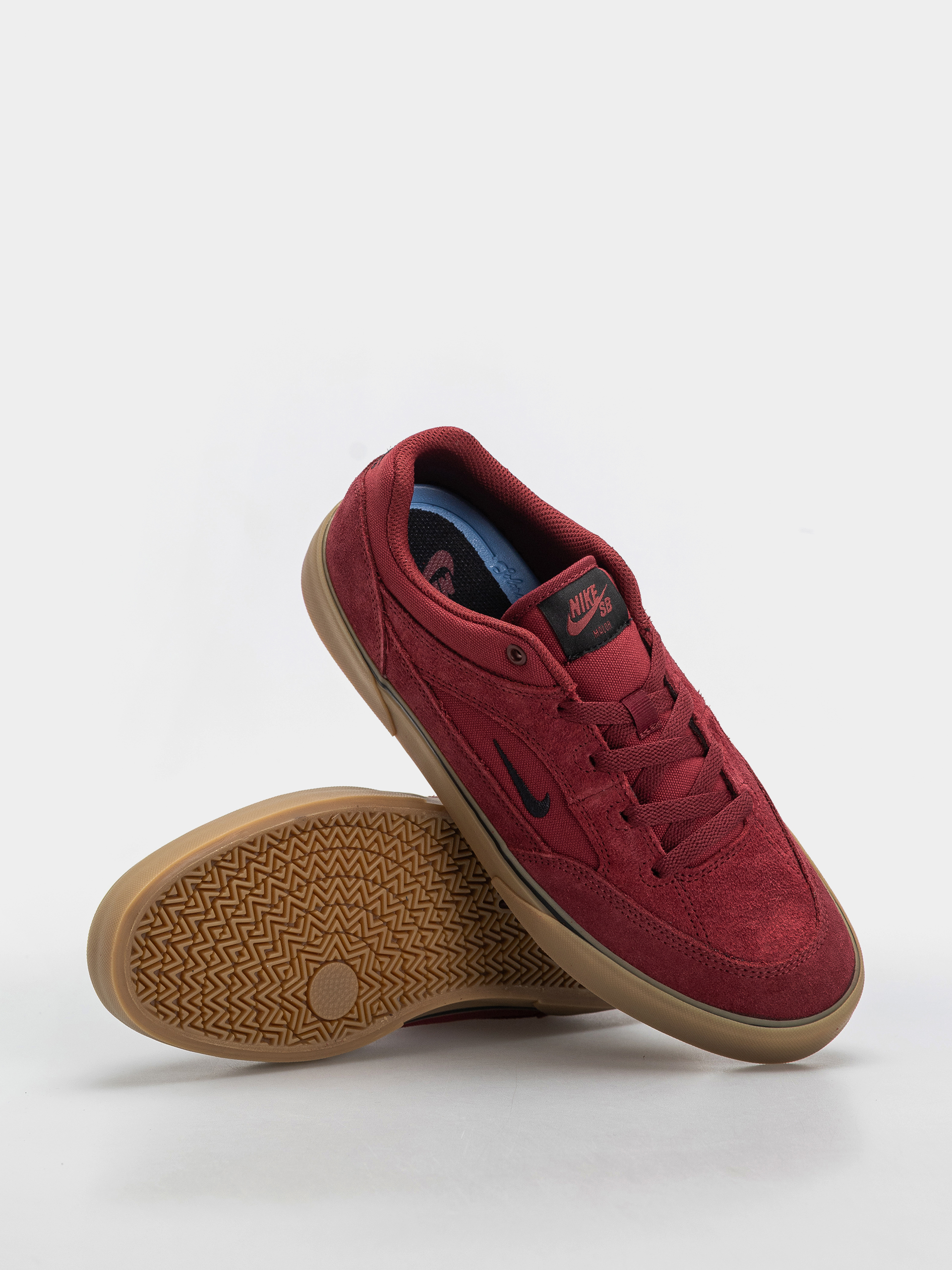 Buty Nike SB Malor (team red/black black gum light brown)