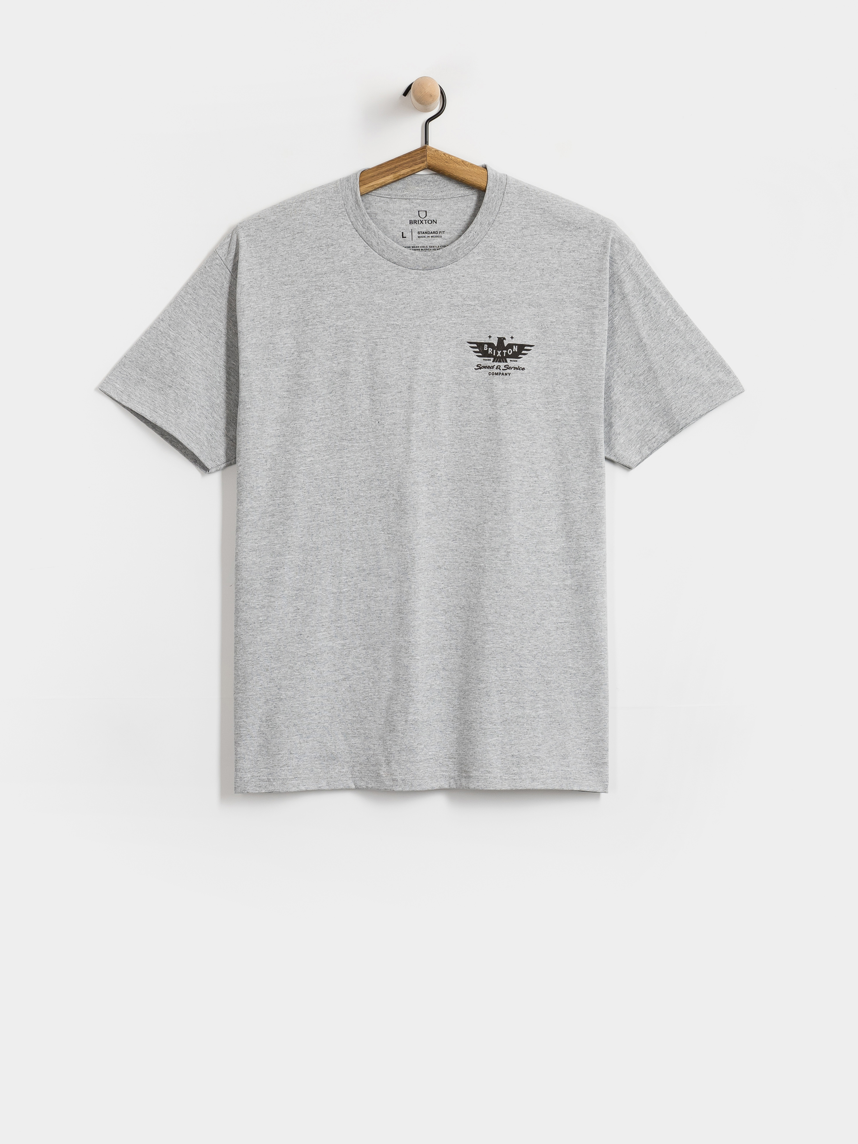T-shirt Brixton Ewing Stnd (heather grey)