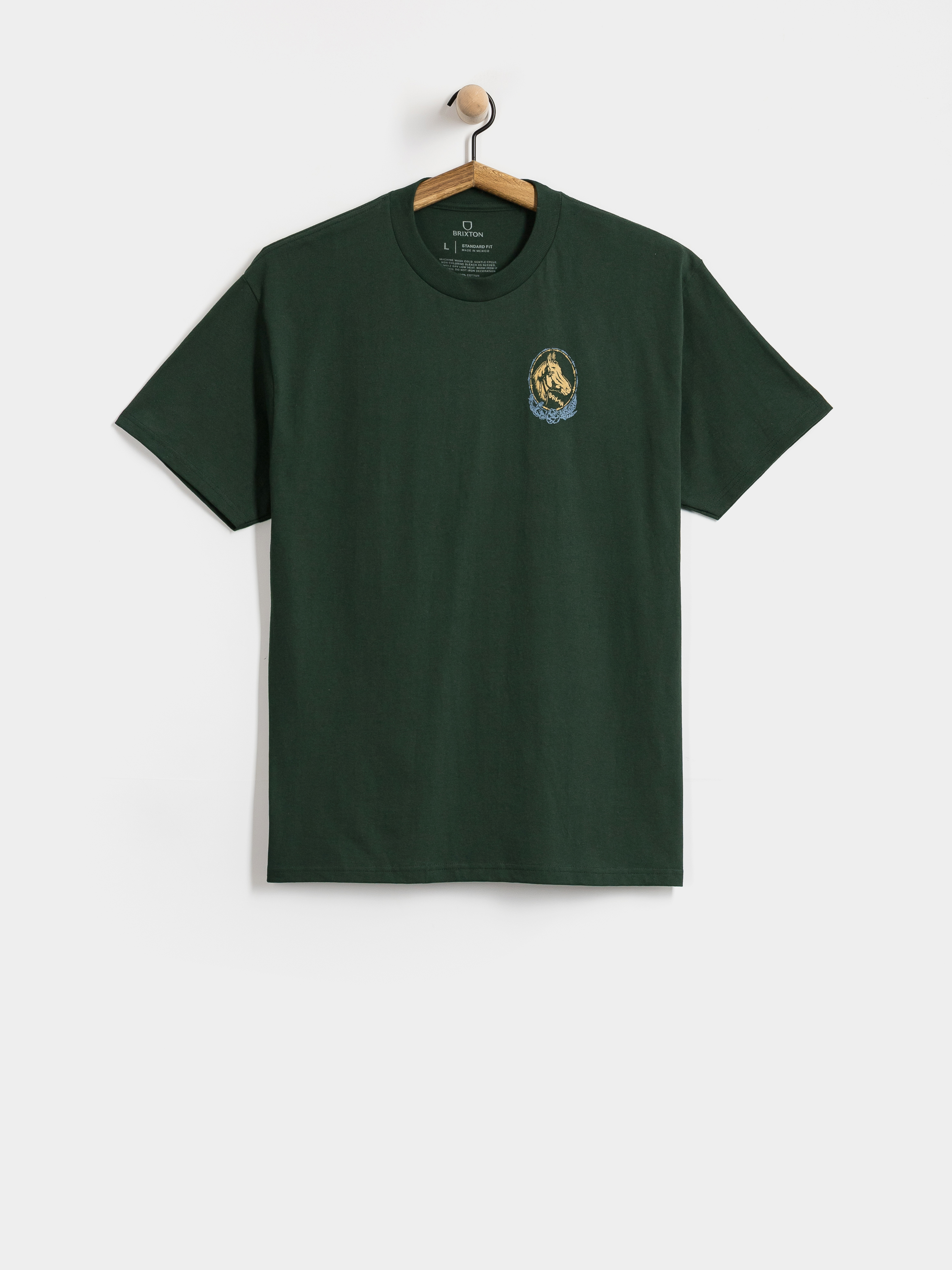 T-shirt Brixton Marley Stnd (forest green)