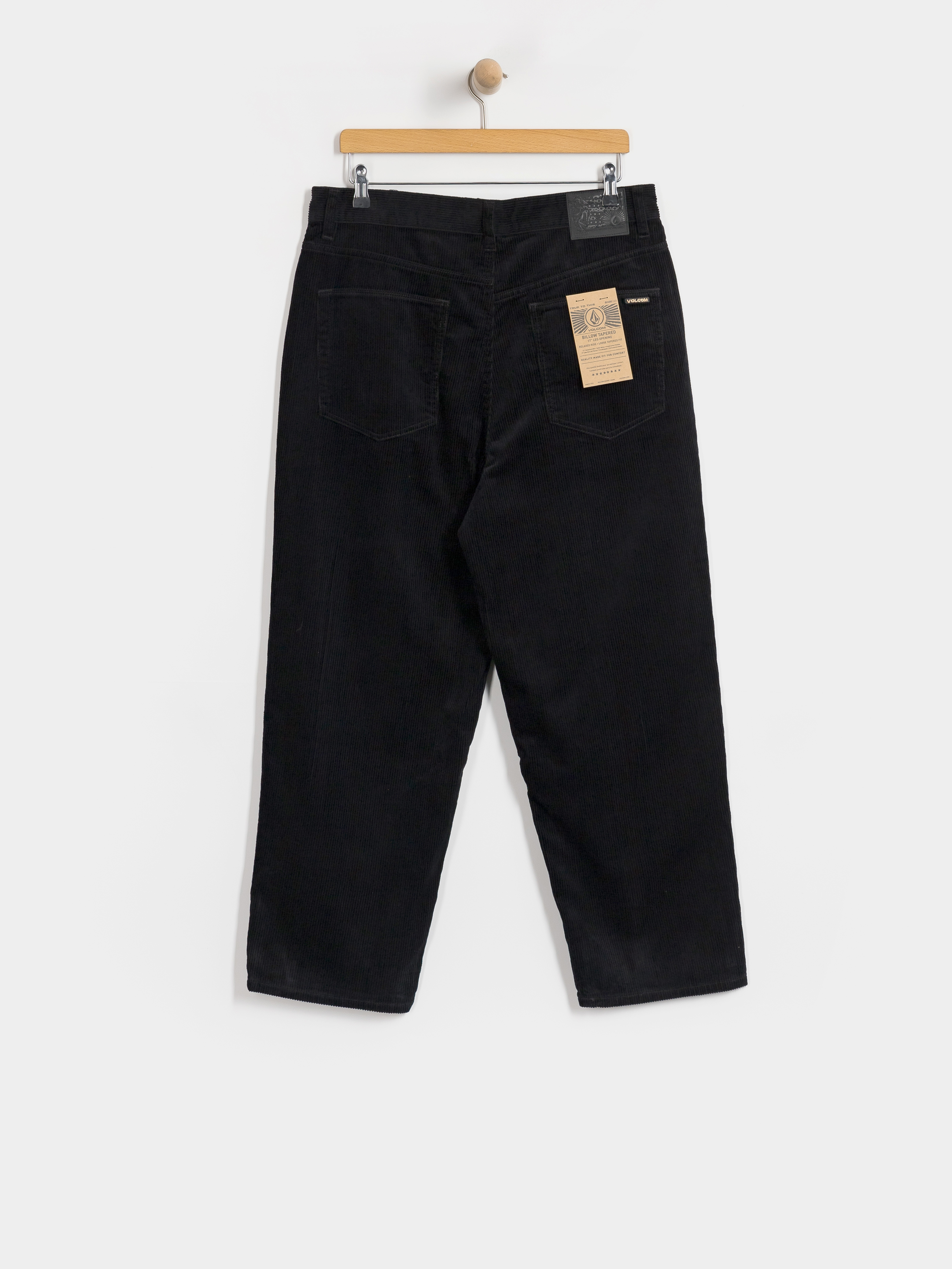 Spodnie Volcom Billow Tapered Cord (black)