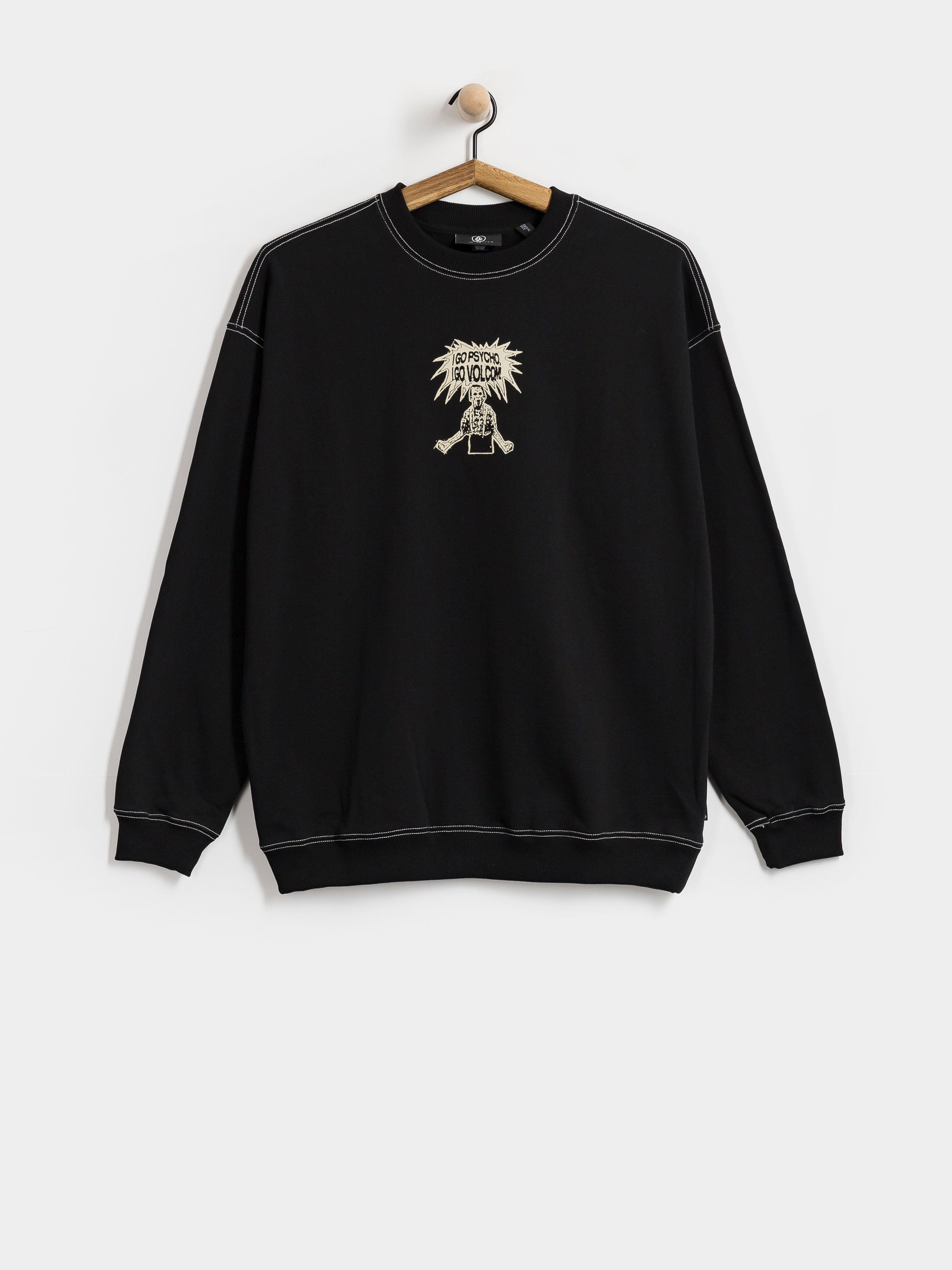 Bluza Volcom I Go Psycho (black)