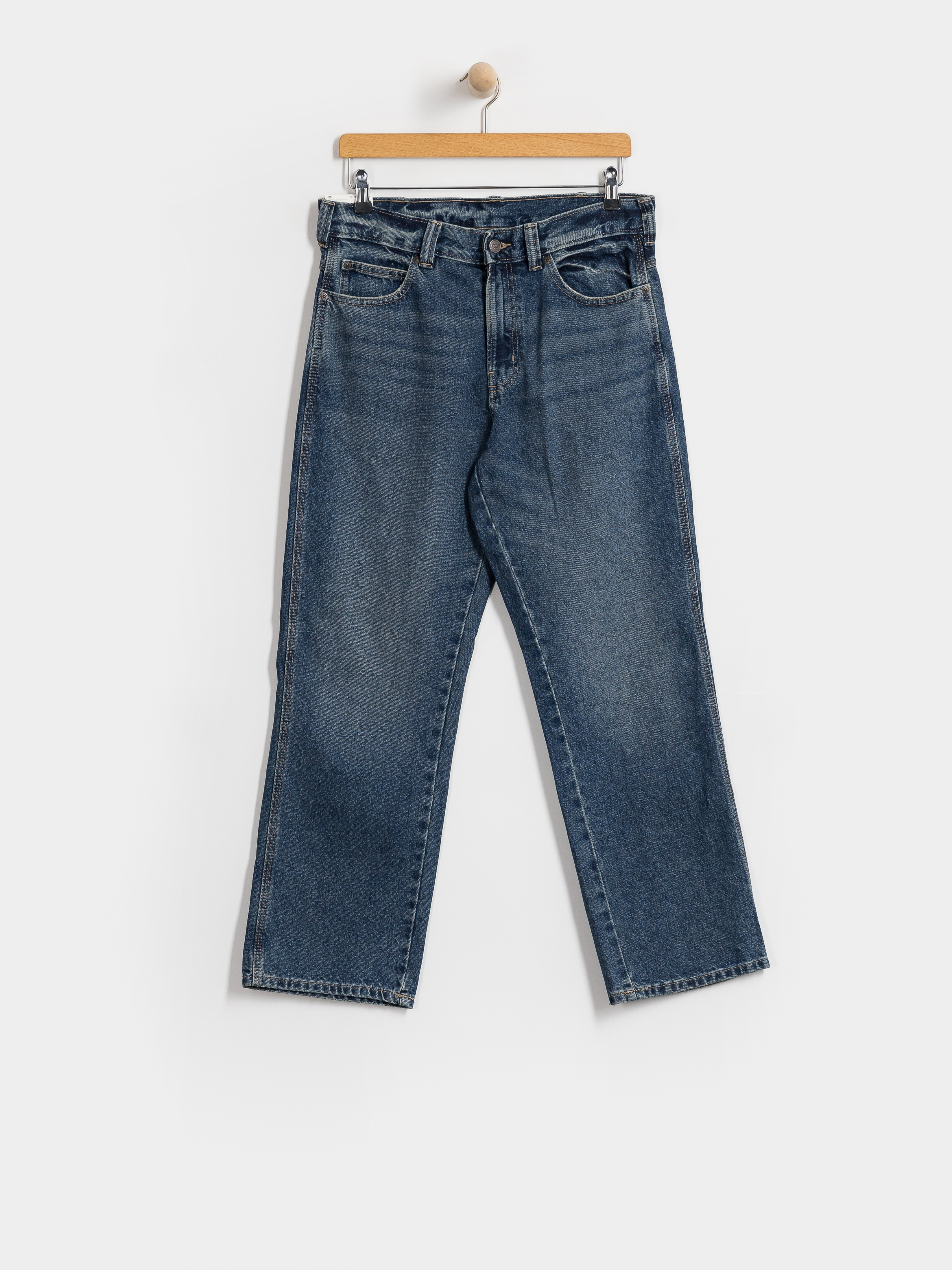 Spodnie Dickies 954 Relaxed Straight Work (mid blue fade wash)