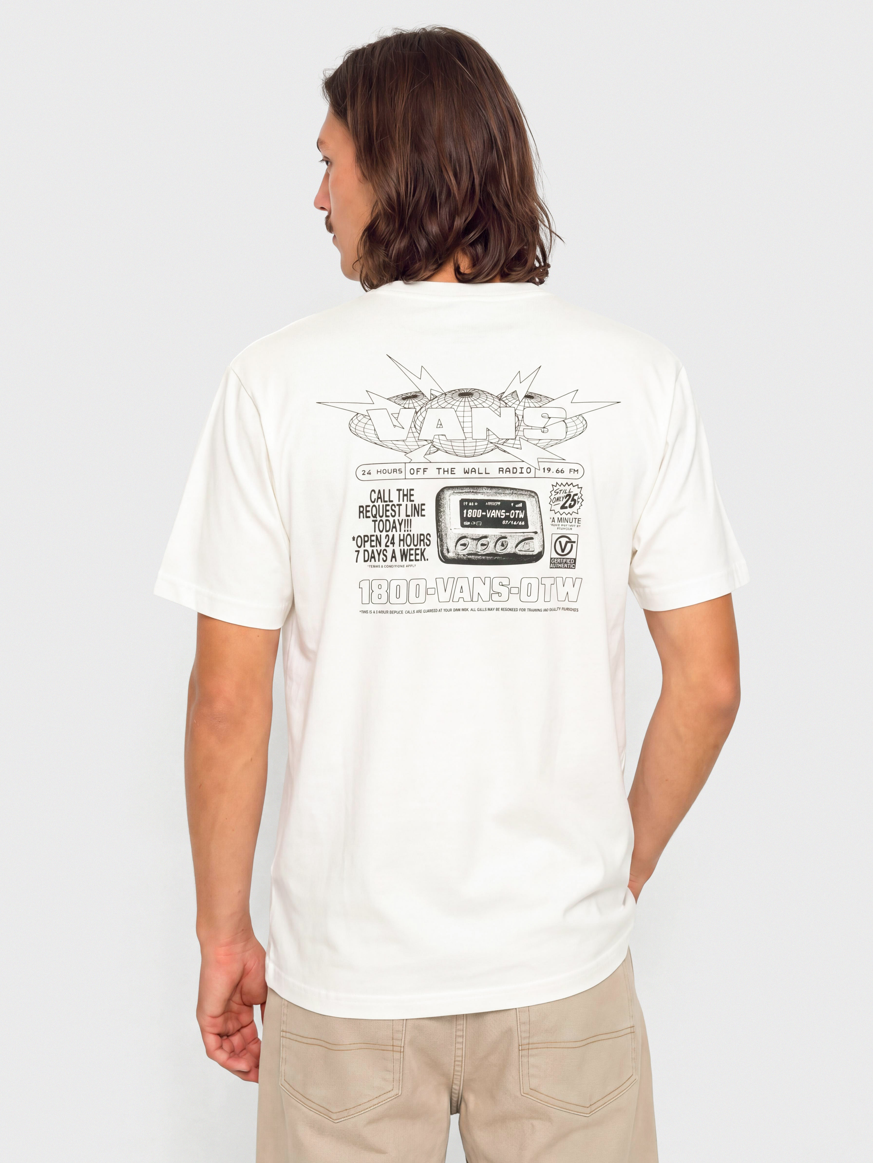 T-shirt Vans Hotline Radio (marshmallow)