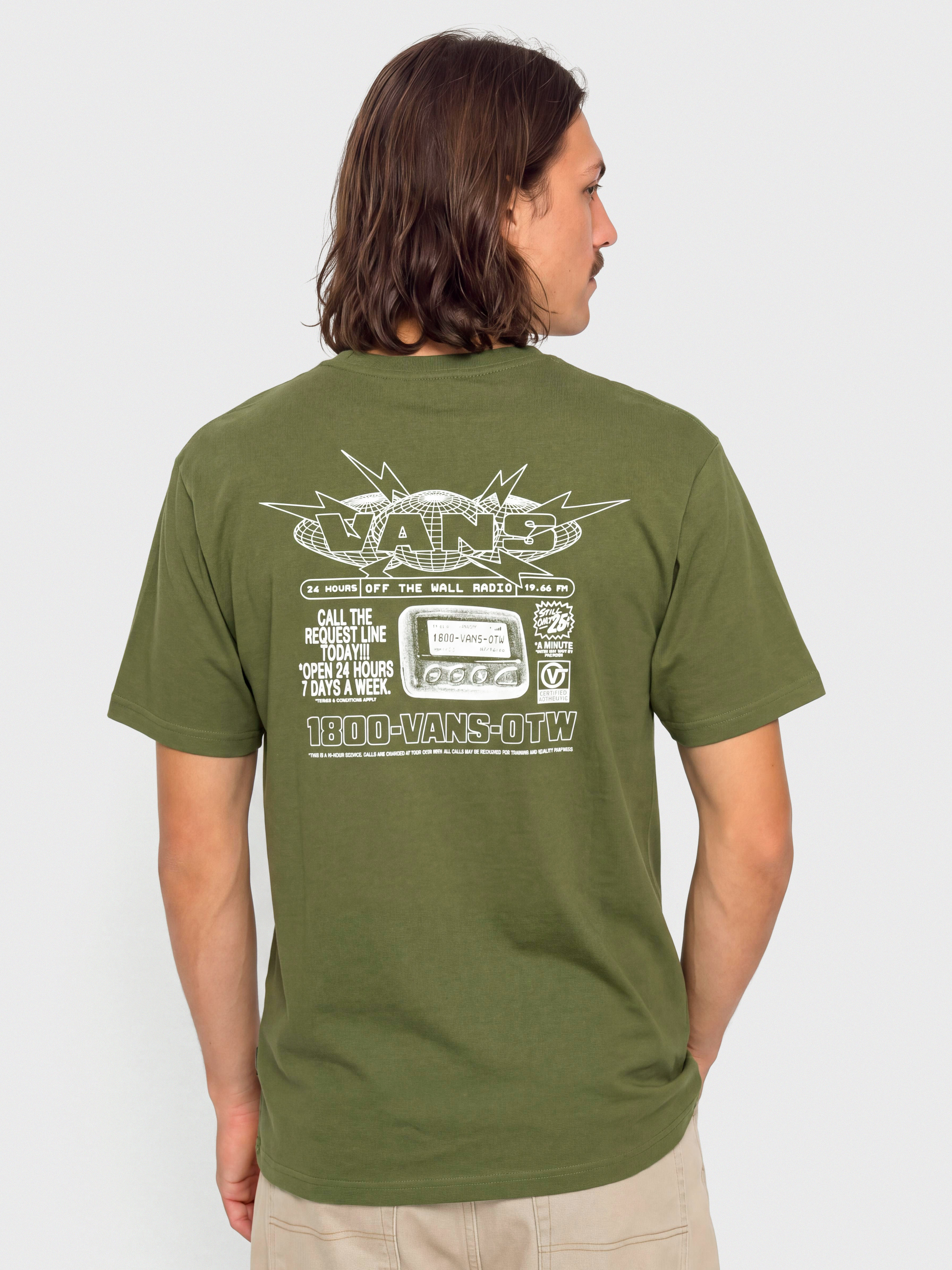 T-shirt Vans Hotline Radio (green balsam)
