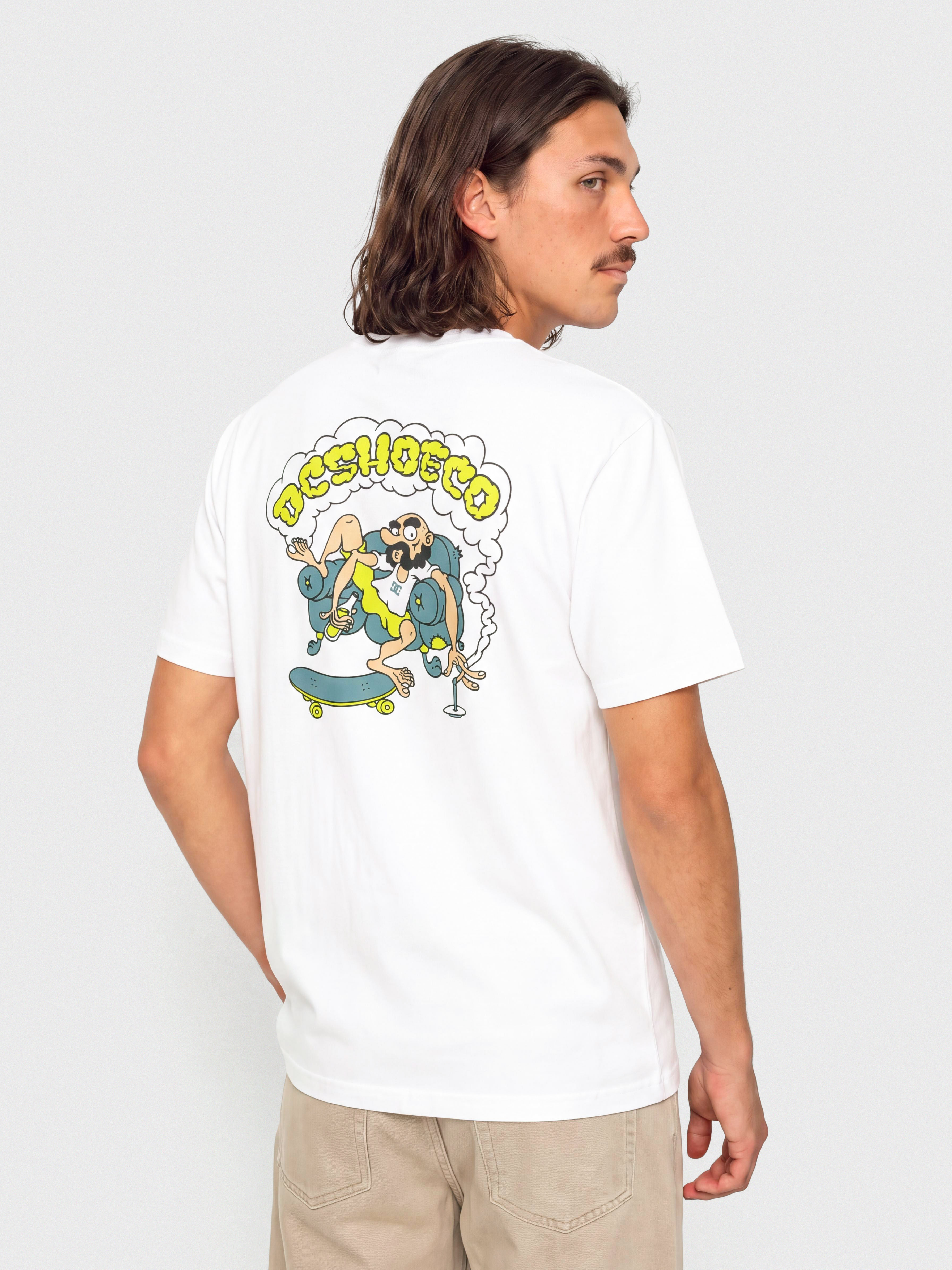 T-shirt DC Couch Chilling (white)