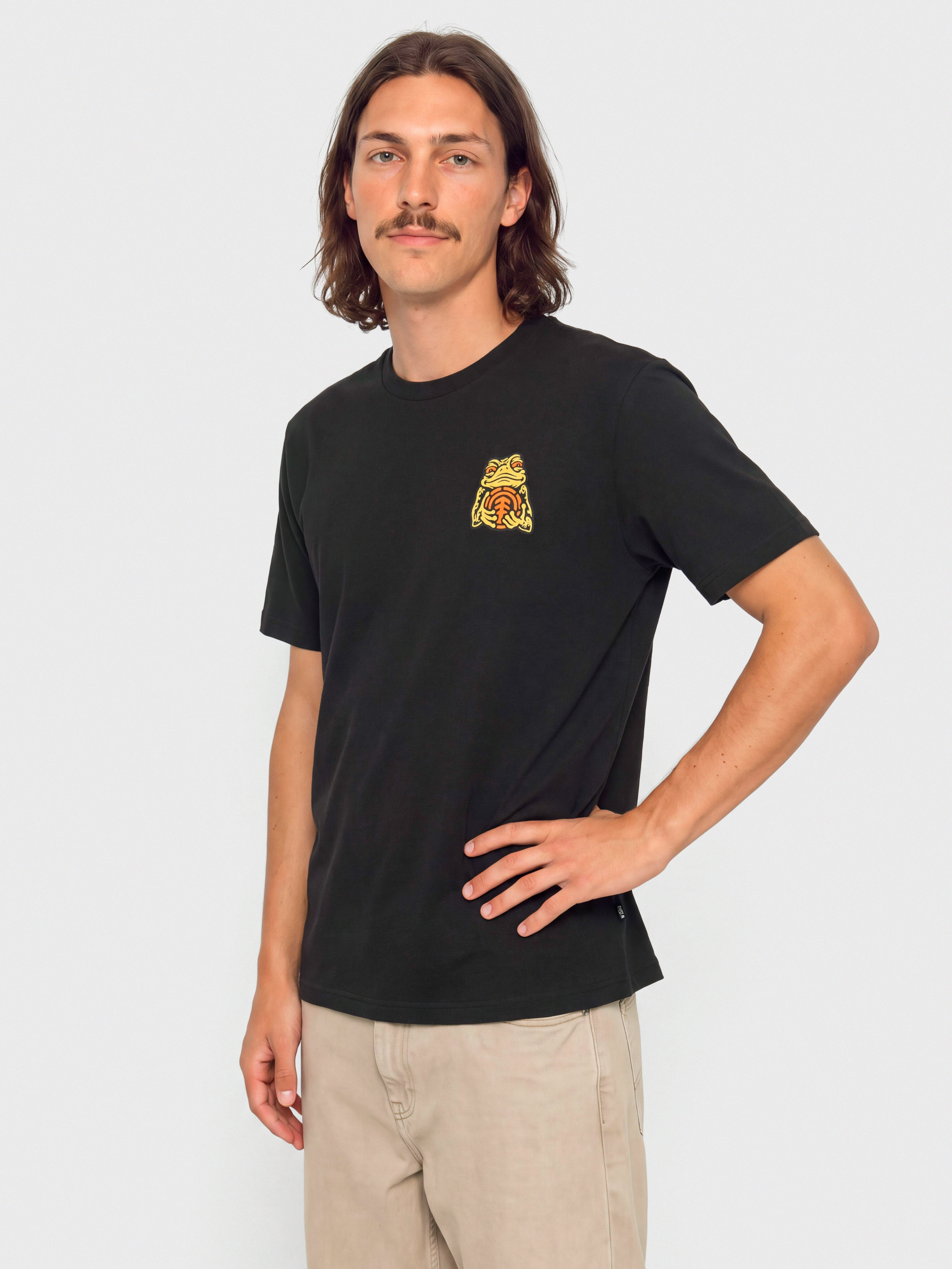 T-shirt Element Timber The Frog (off black)