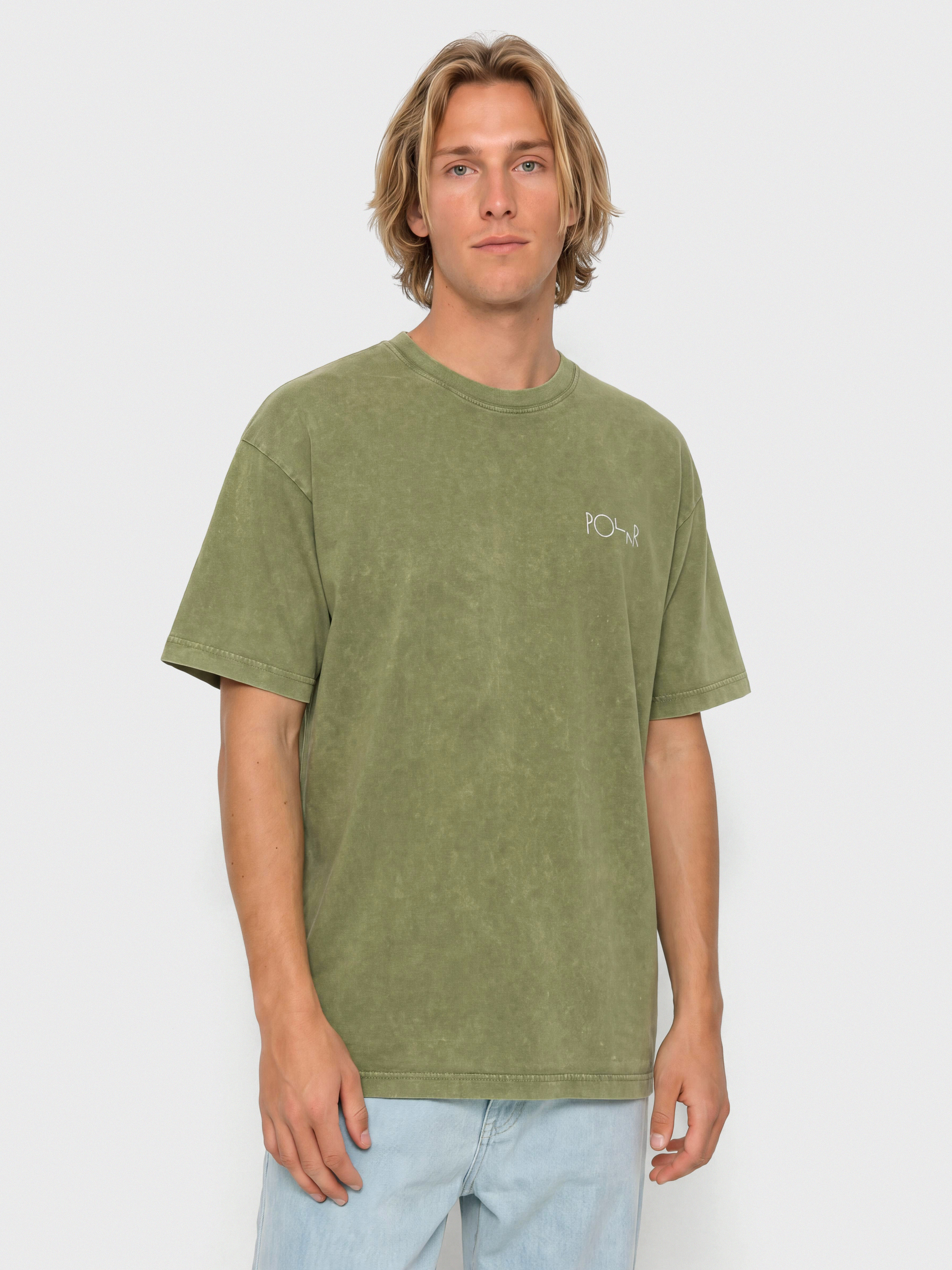 T-shirt Polar Skate Fade (army green)