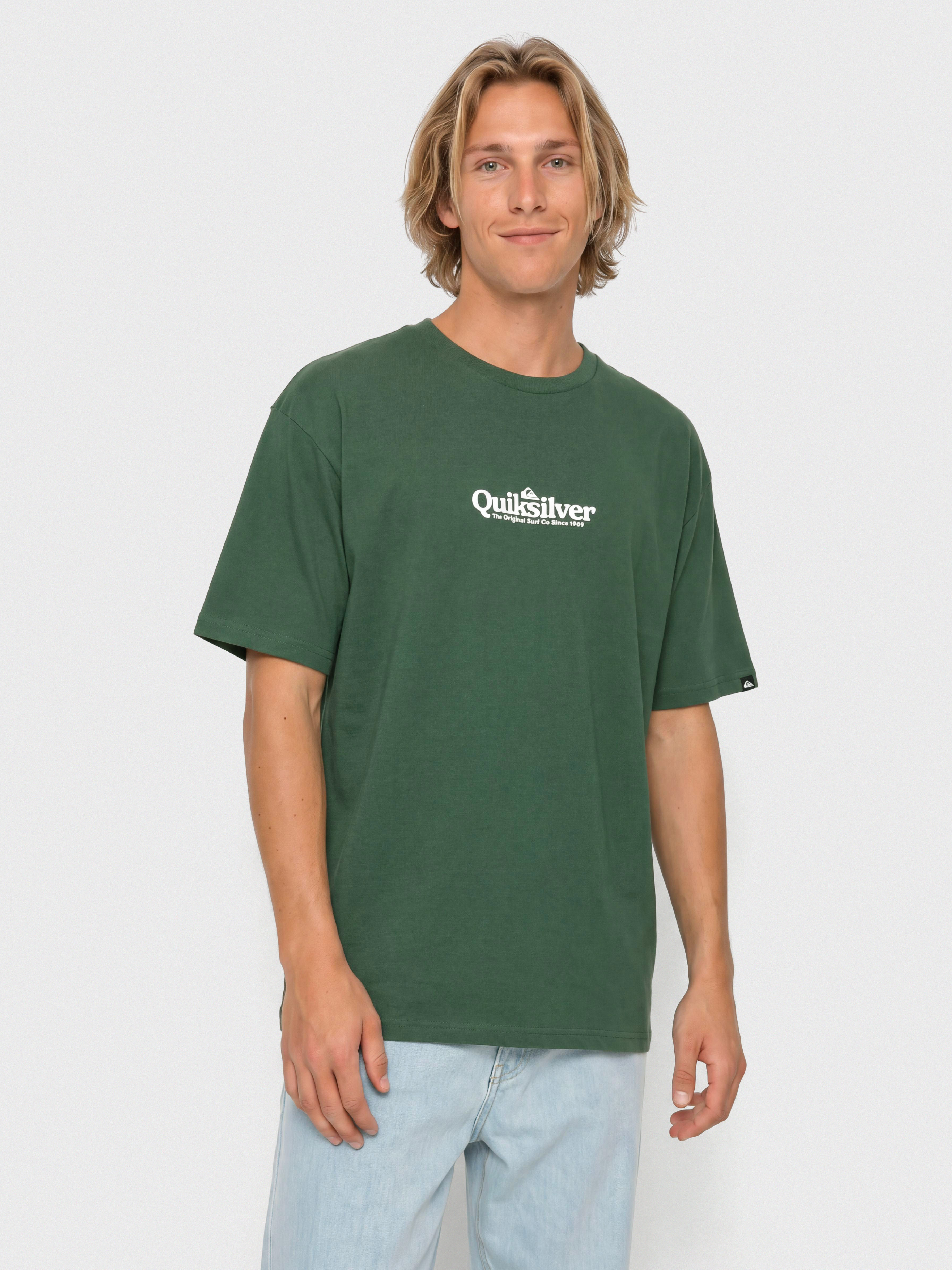 T-shirt Quiksilver Fineline (trekking green)