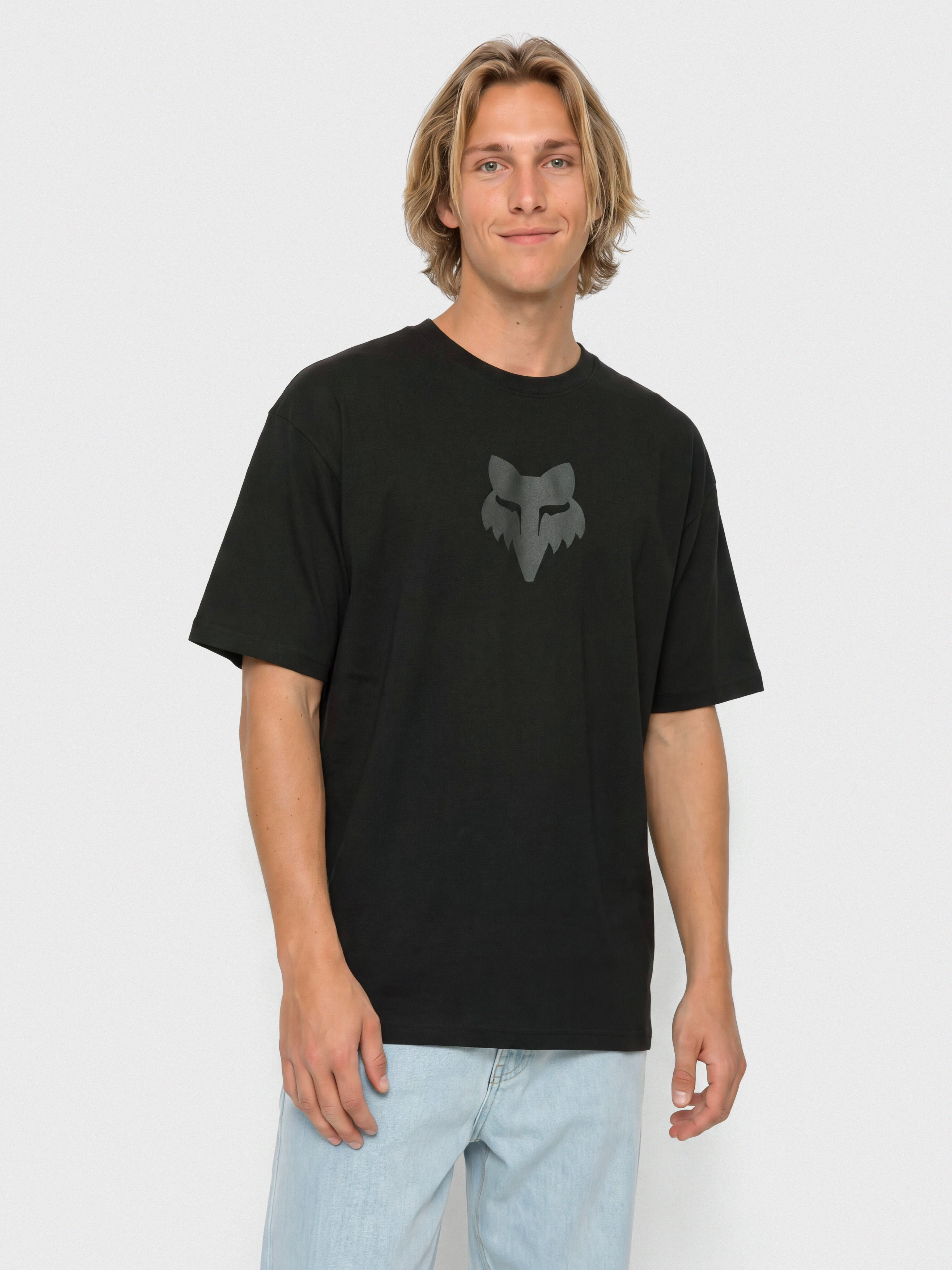 T-shirt Fox Fox Head Heavyweight (black)