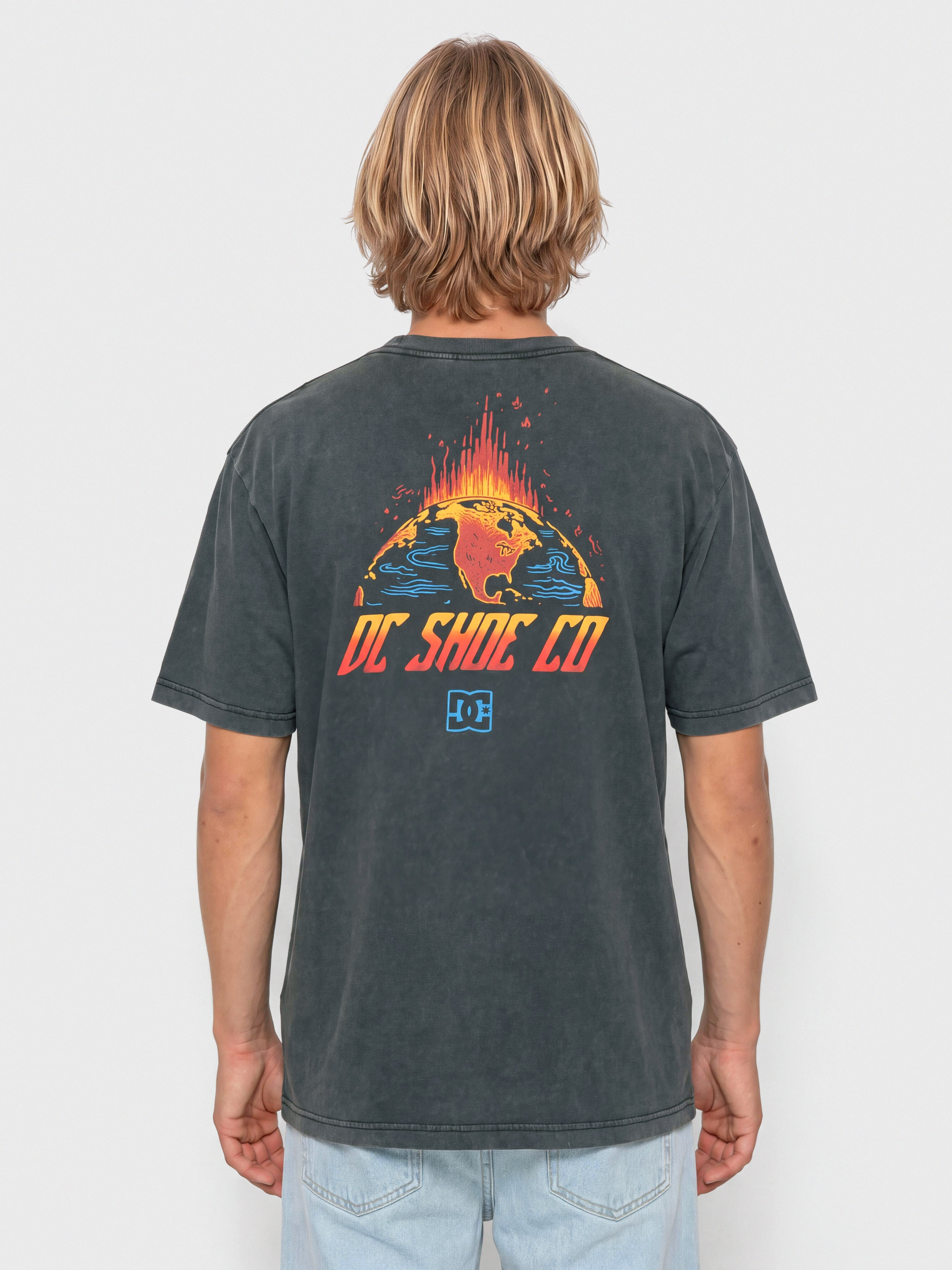 T-shirt DC Free Fall (black acid)