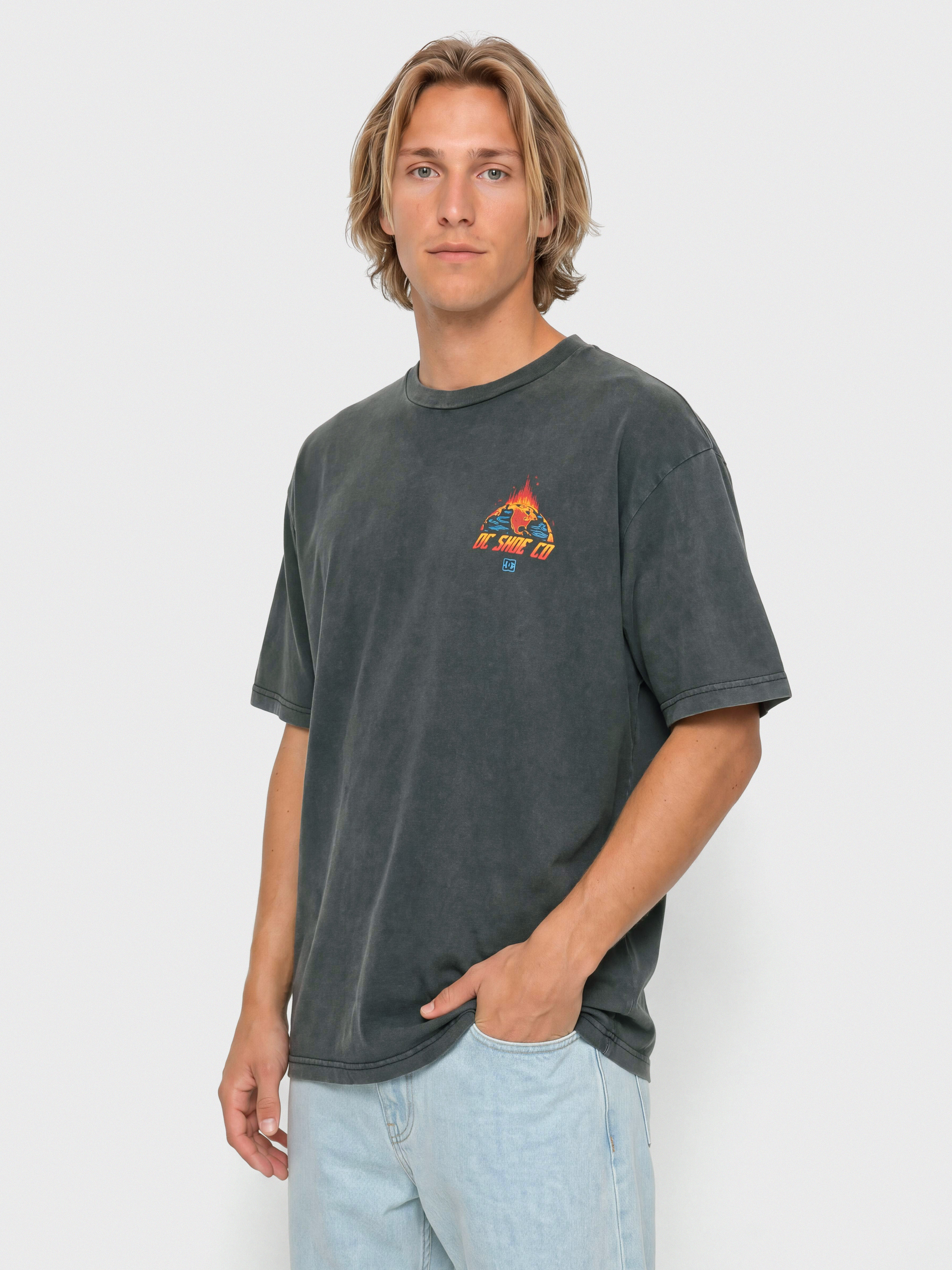 T-shirt DC Free Fall (black acid)