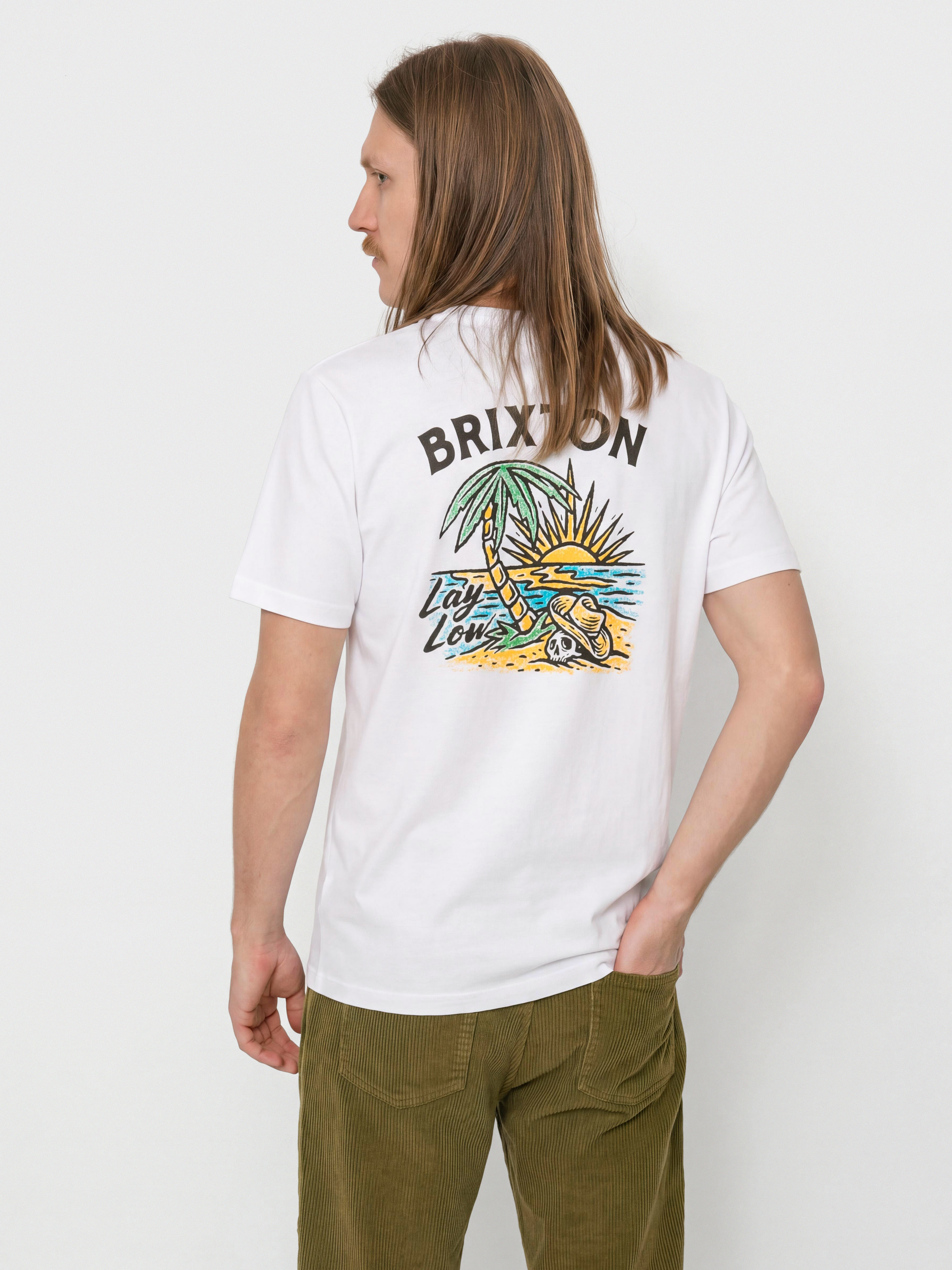 T-shirt Brixton Lay Low Stnd