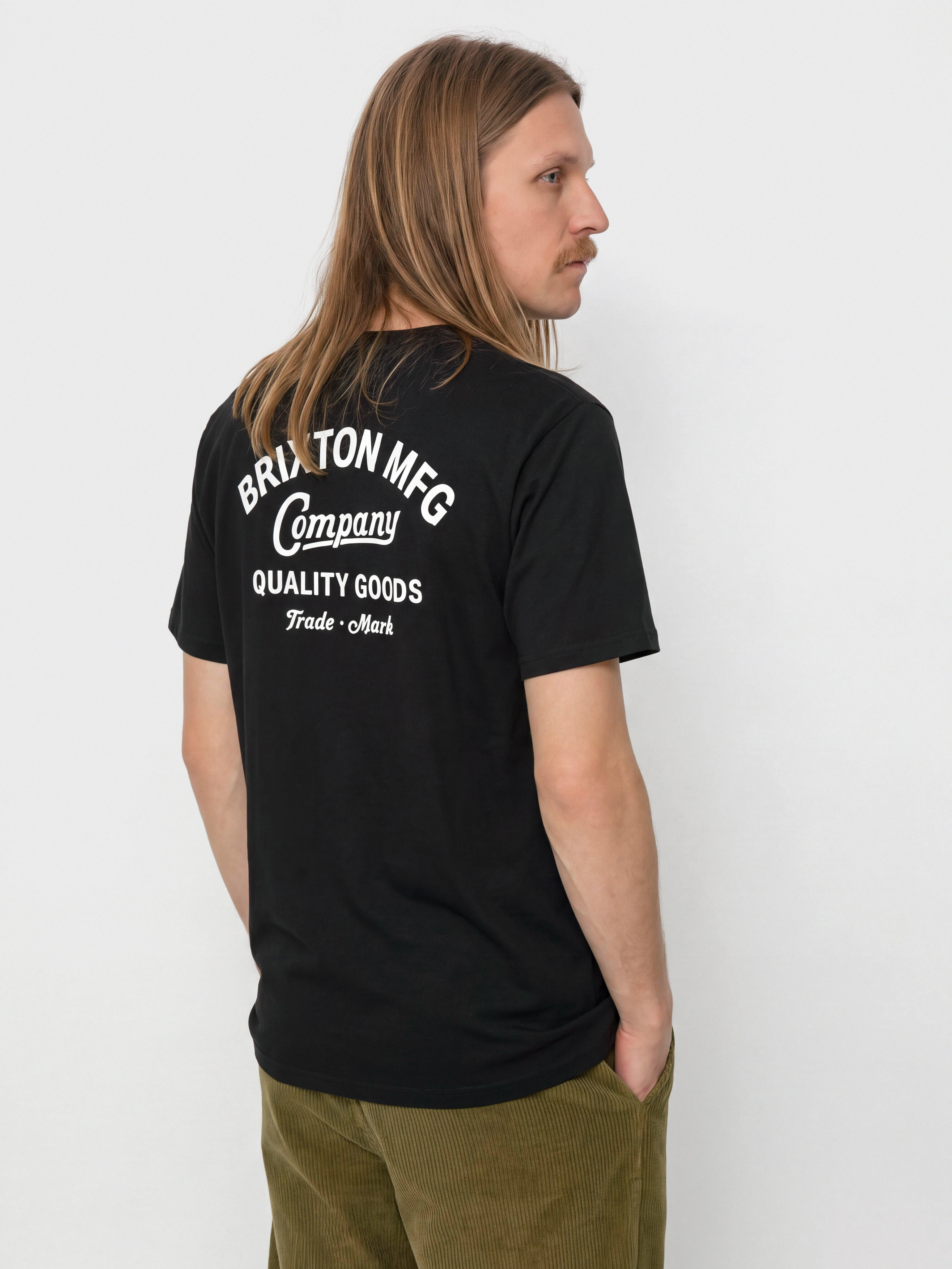 T-shirt Brixton Straton Stnd (black)