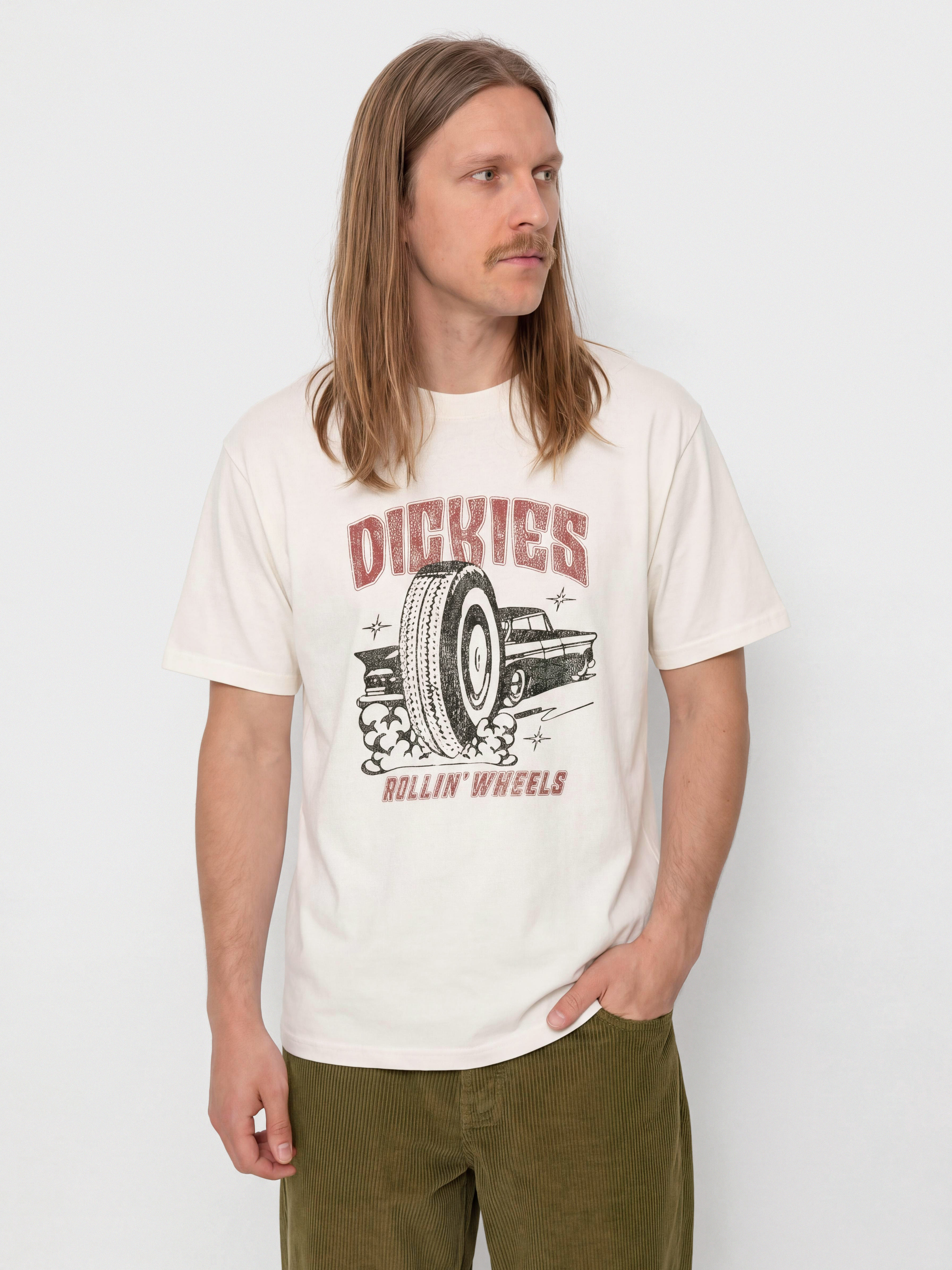T-shirt Dickies Titusville (egret)