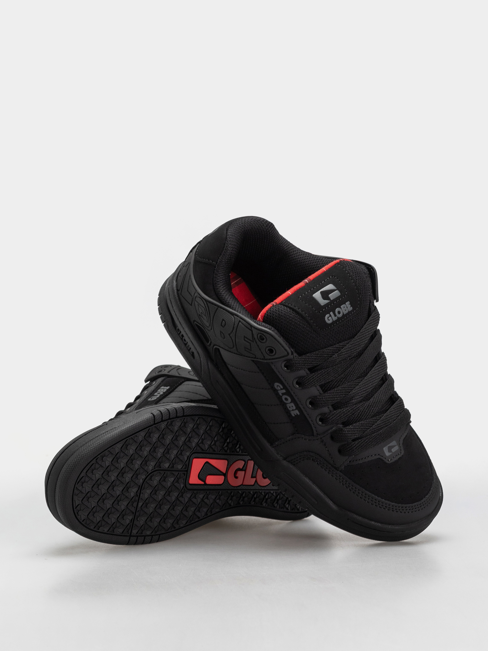 Buty Globe Tilt (black/red/tartan)