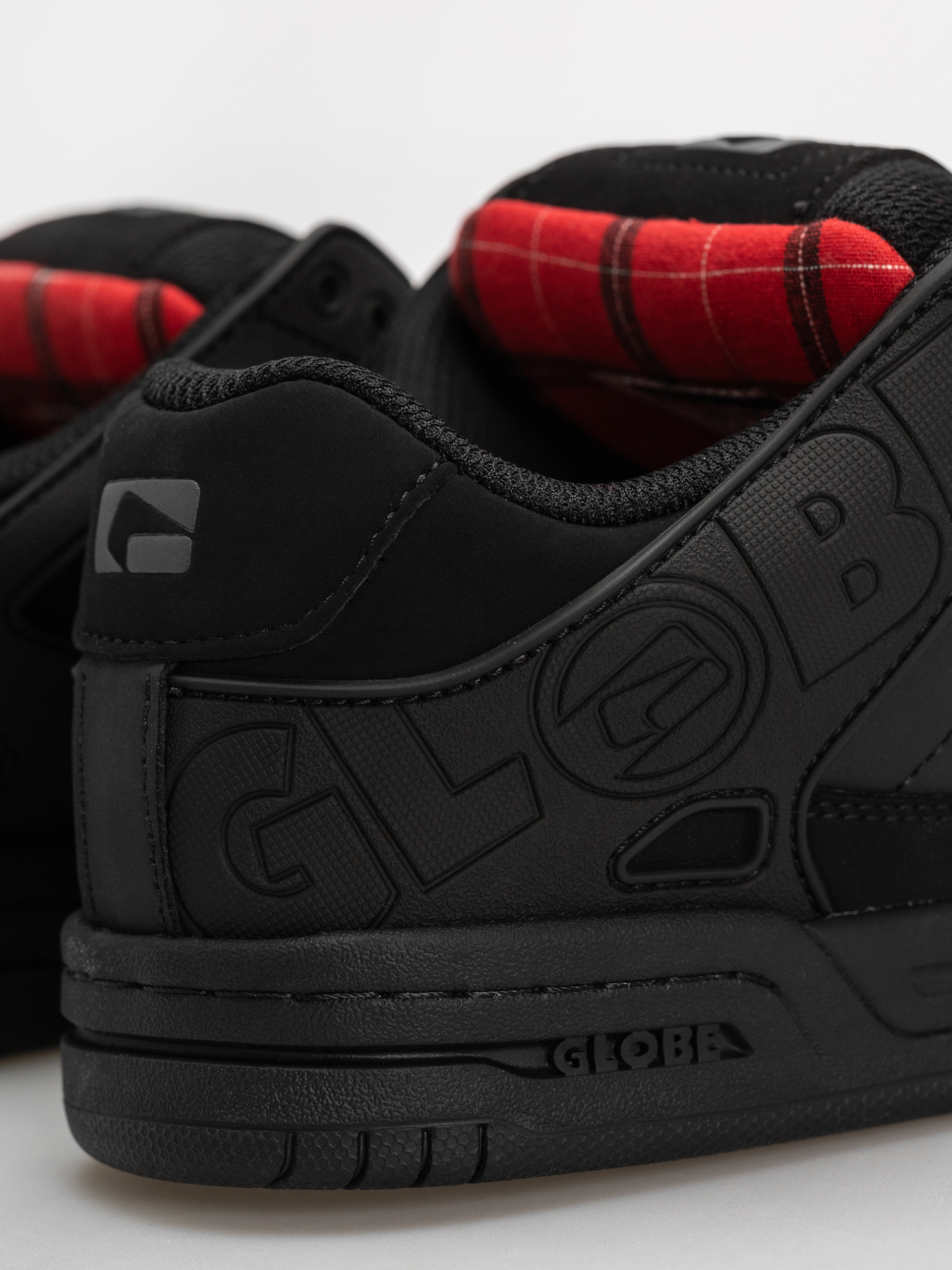 Buty Globe Tilt (black/red/tartan)