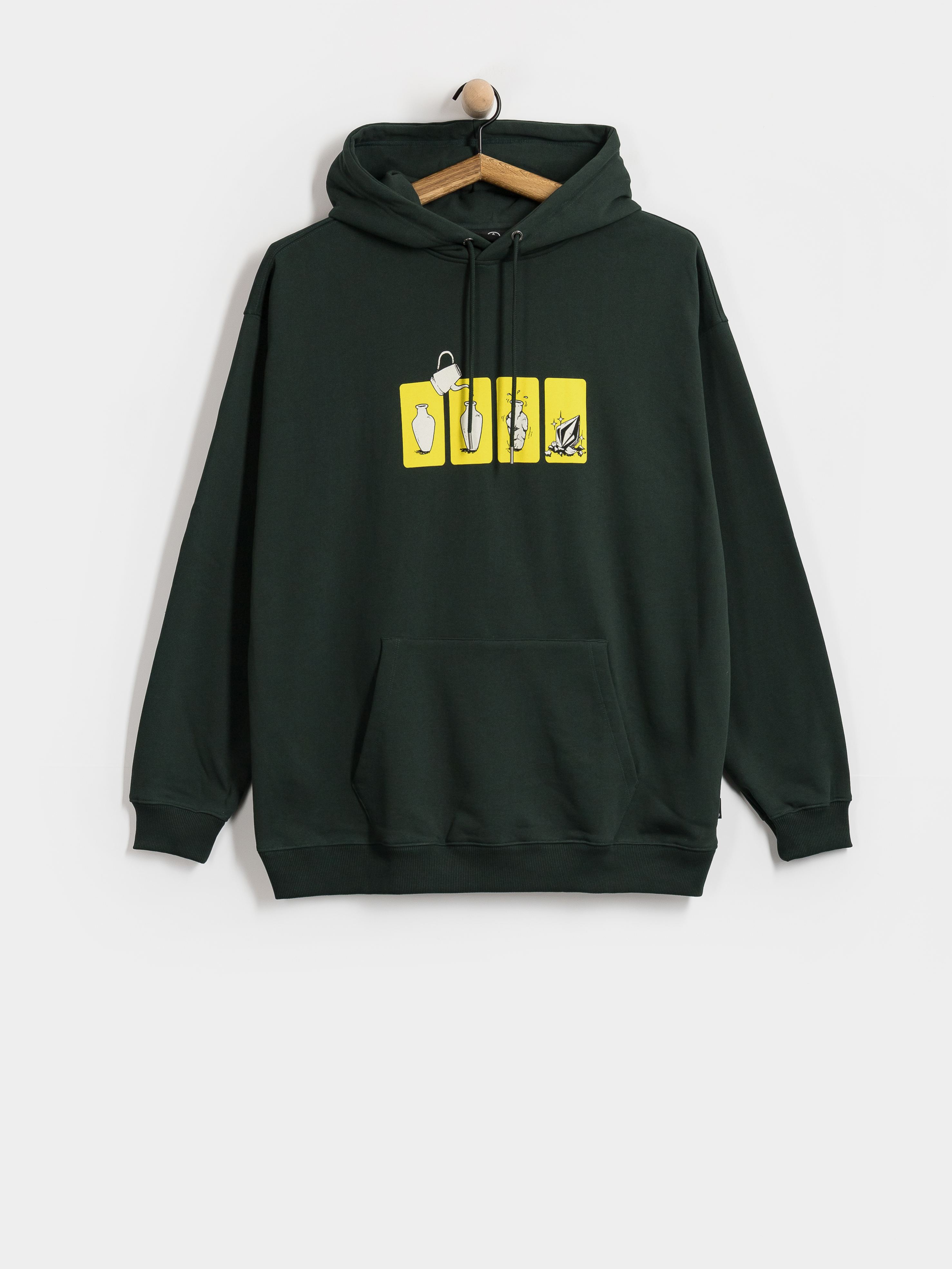 Bluza z kapturem Volcom Before I Break HD (scarab)