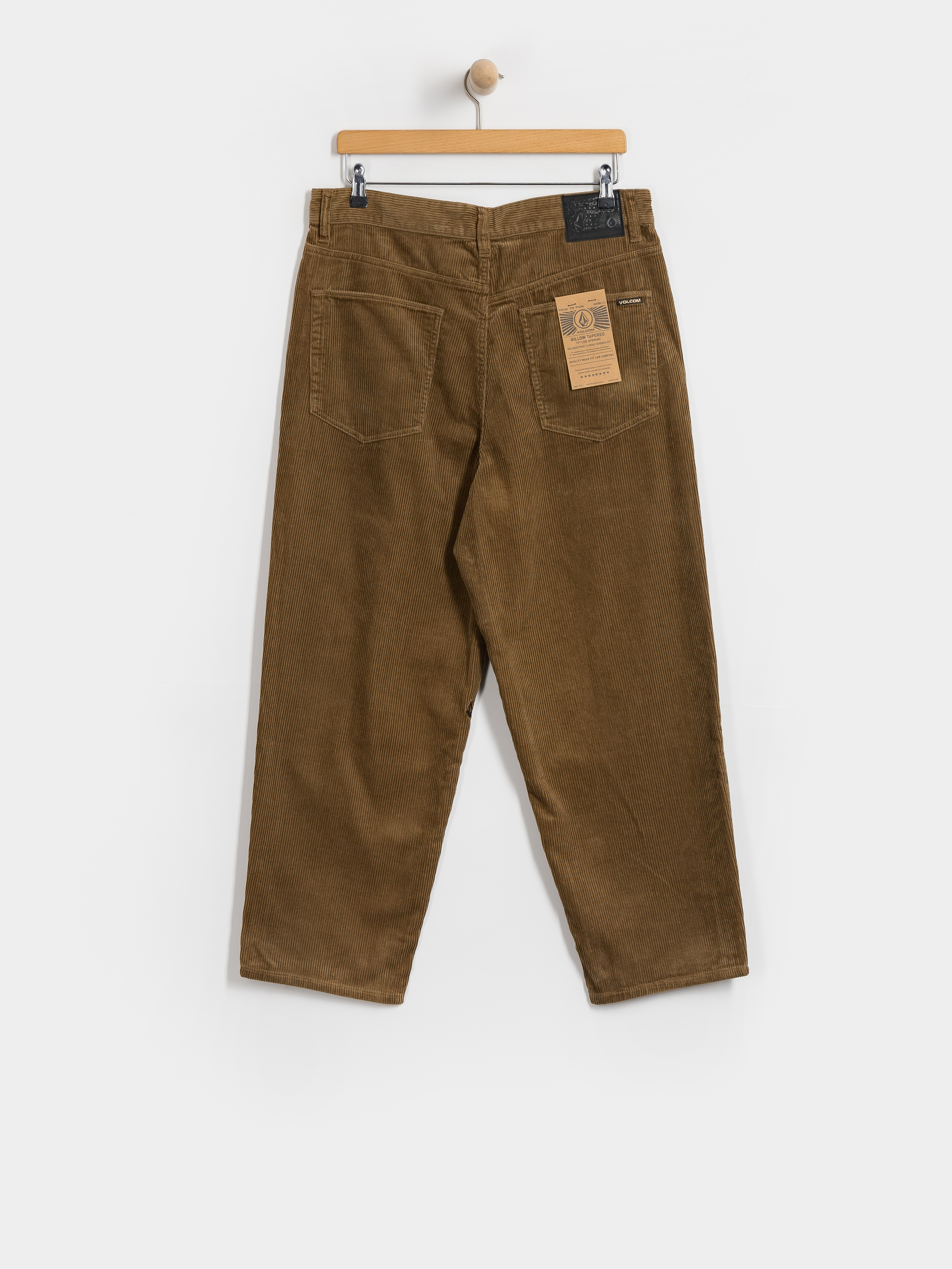 Spodnie Volcom Billow Tapered Cord (ermine)