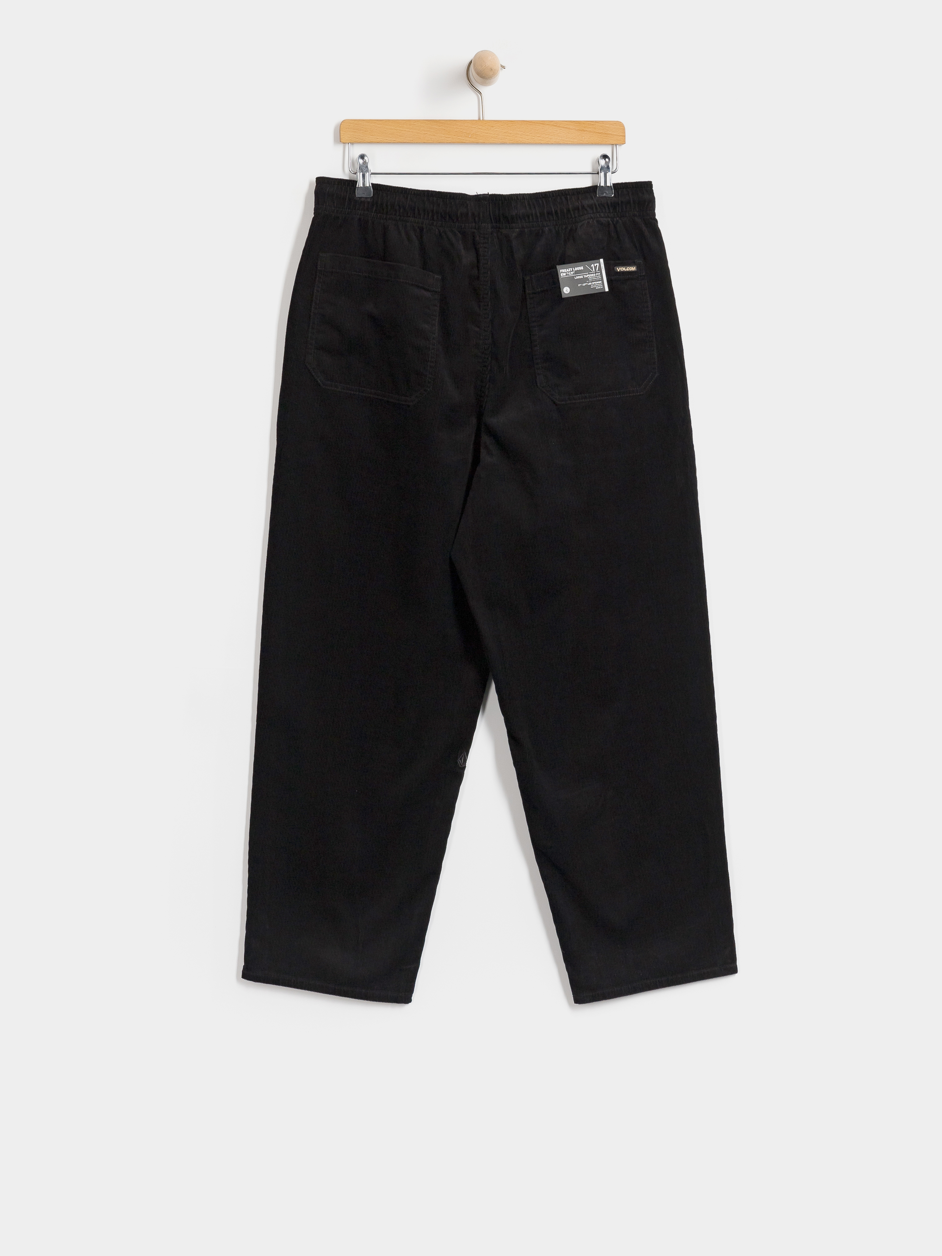 Spodnie Volcom Freazy Loose Ew Cord (black)
