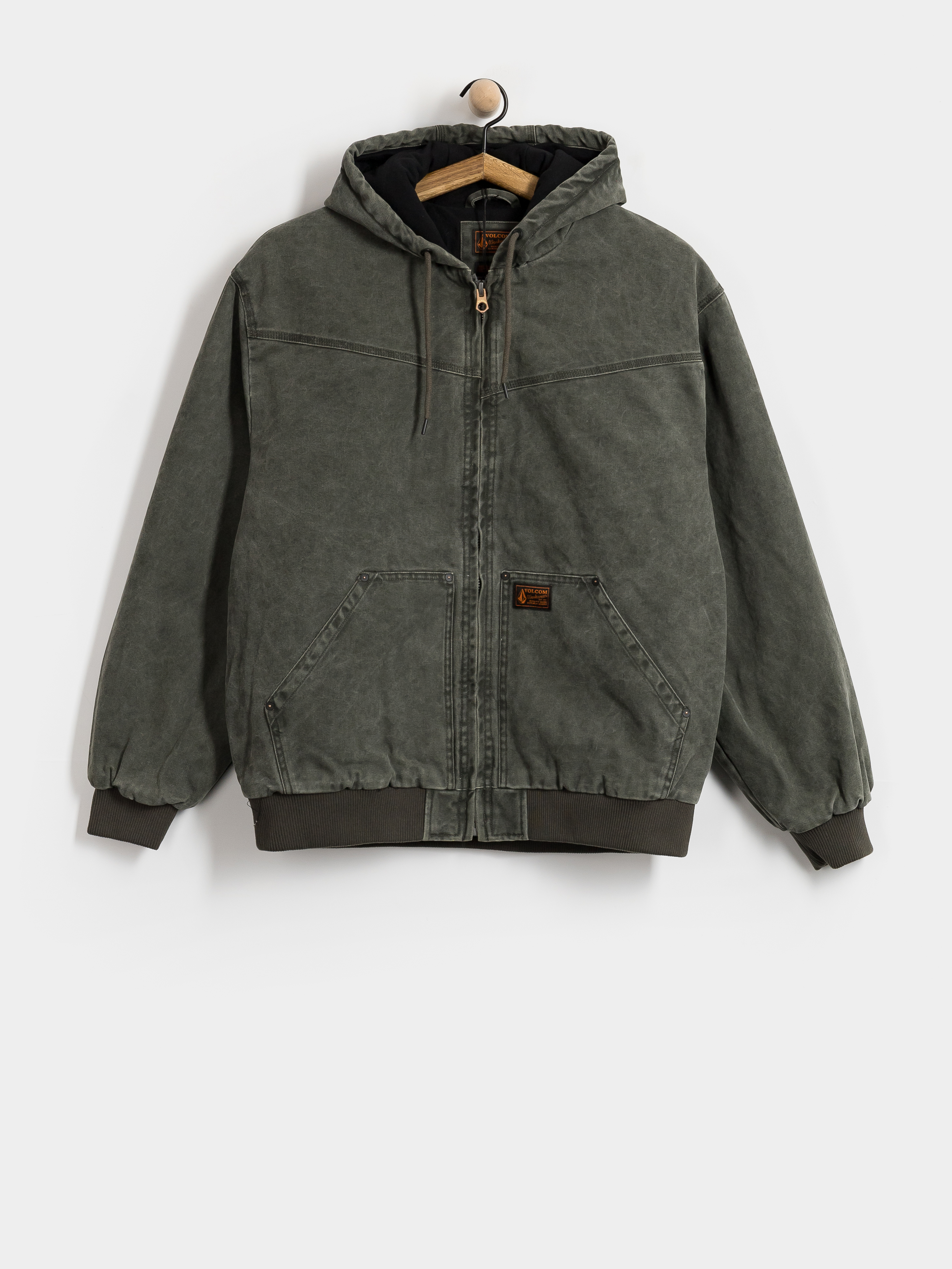 Kurtka Volcom Hamilstorm (rinsed black)