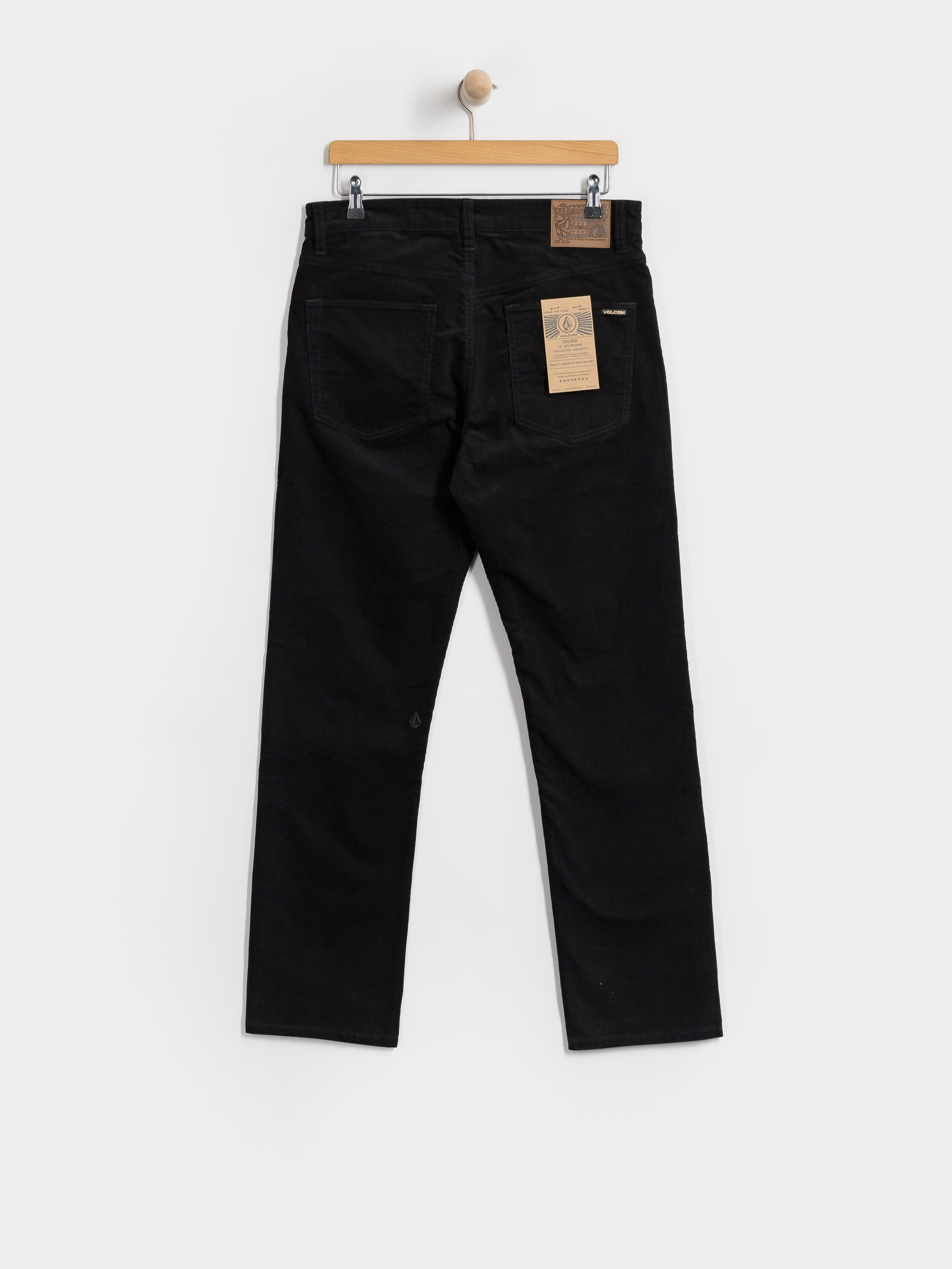 Spodnie Volcom Solver 5 Pocket Cord (black)