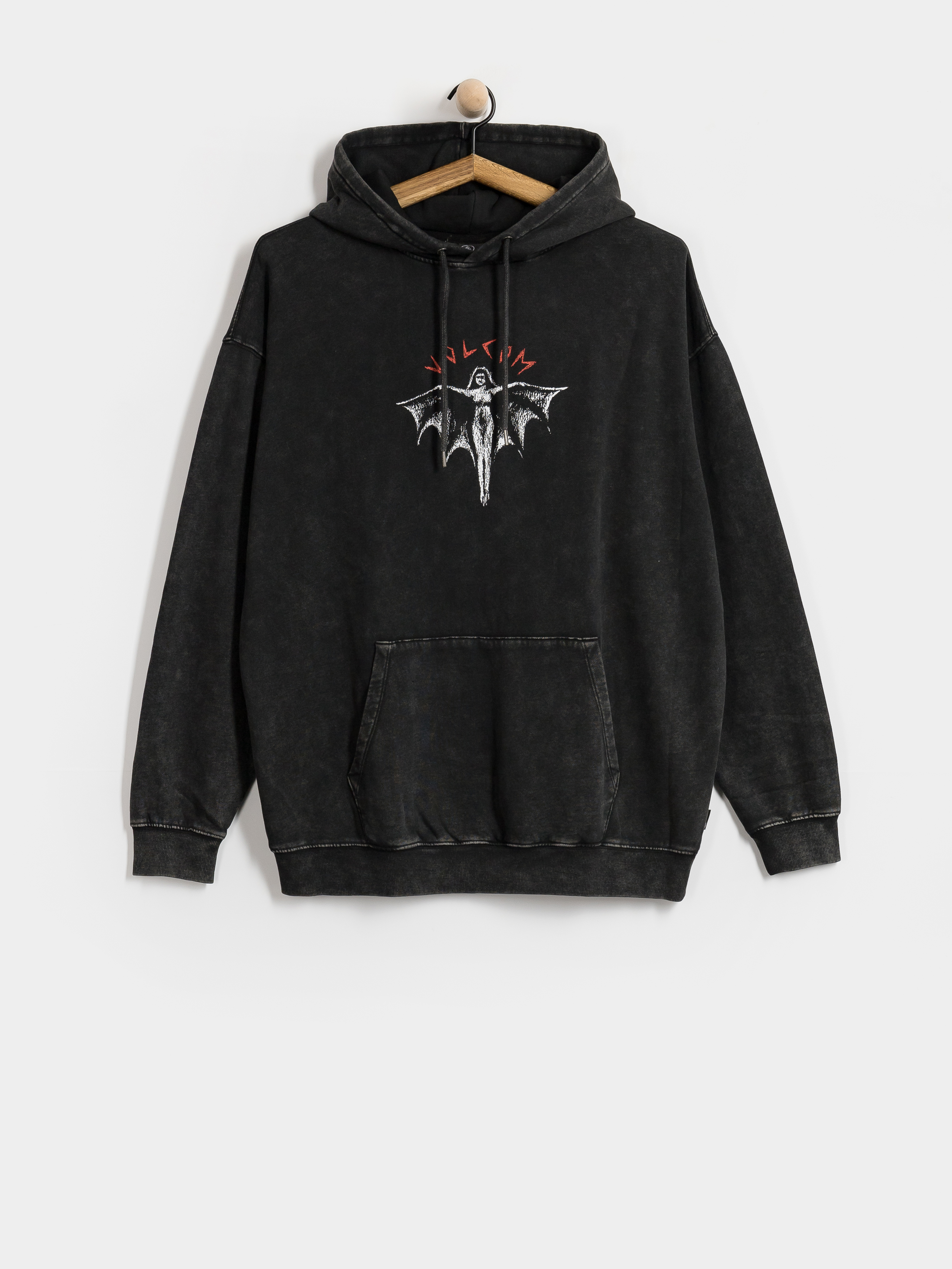 Bluza z kapturem Volcom Wrong Angel HD (light acid black)