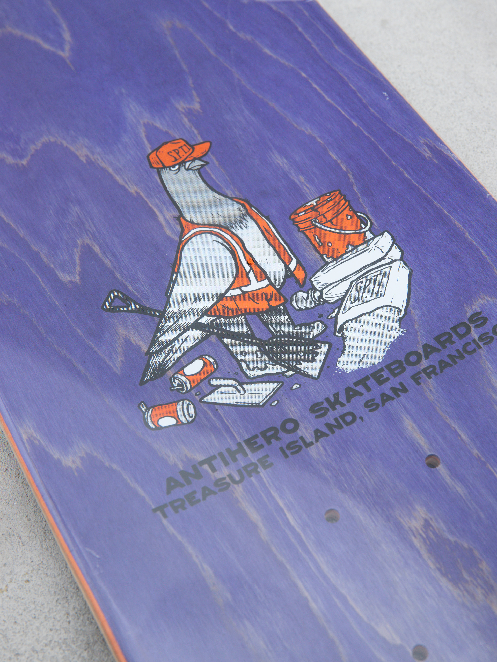 Deck Antihero Treasure Island Eagle (grey)
