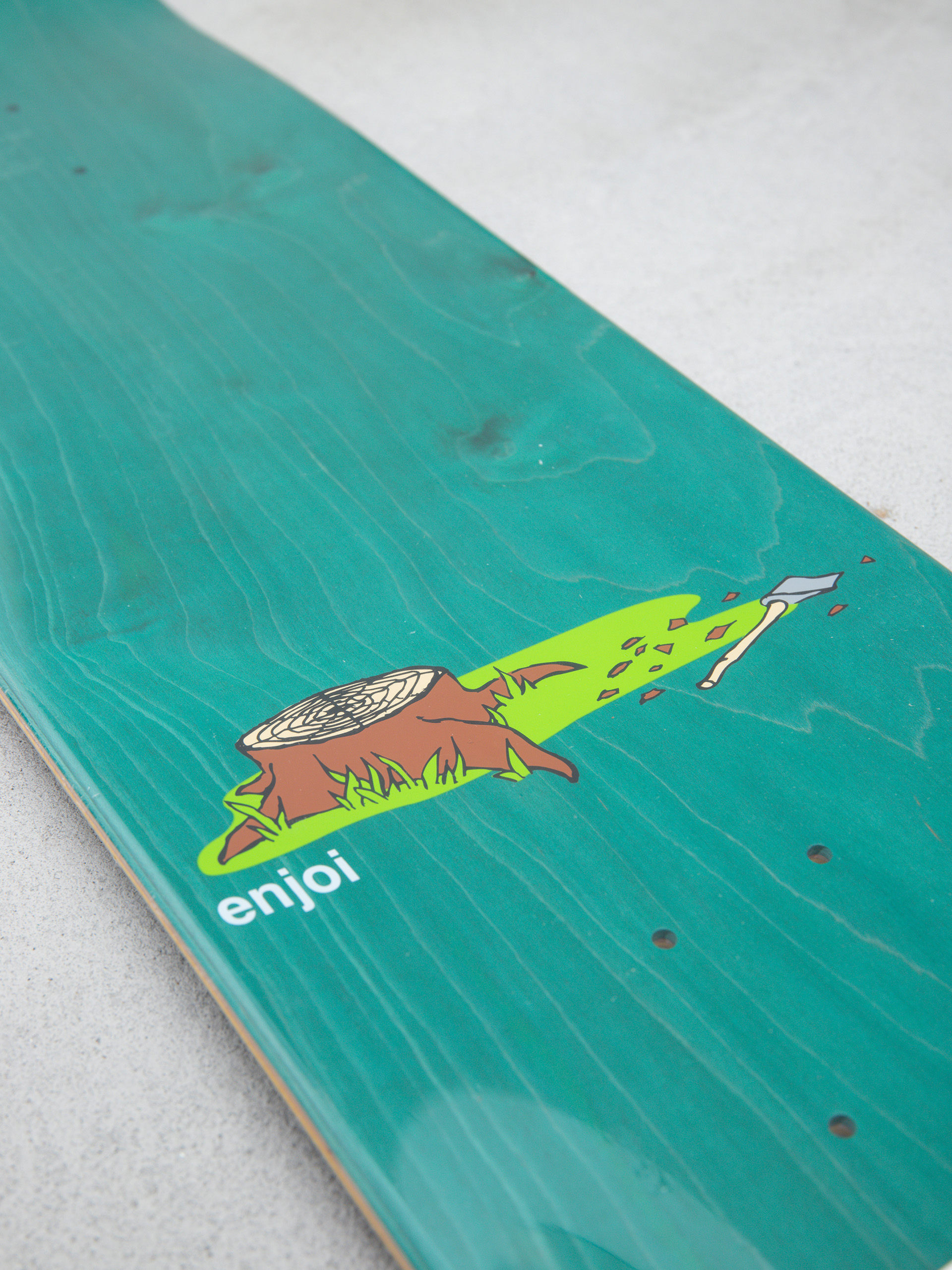 Deck Enjoi Fish Logo (black/gold)
